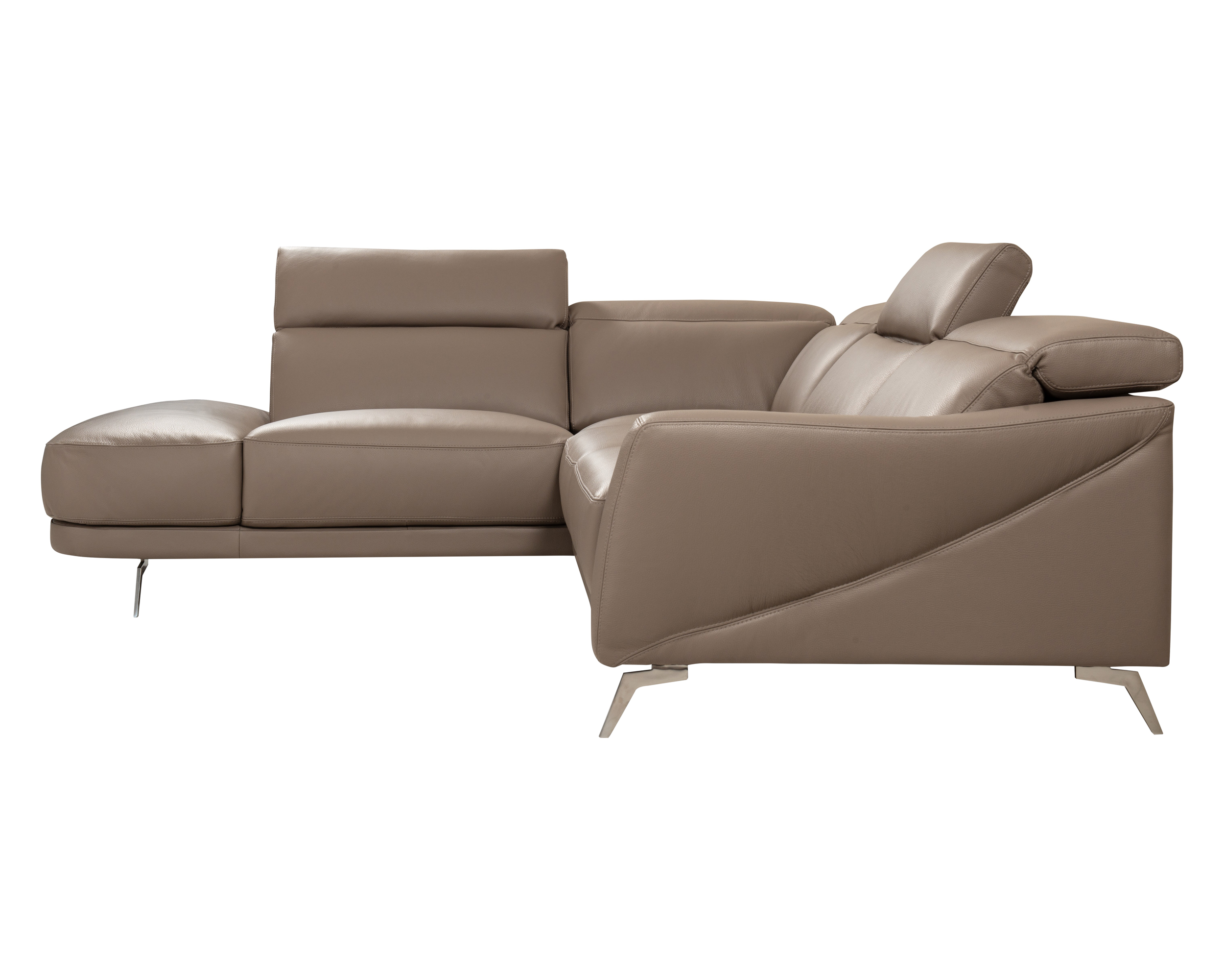 J&M I730 Sectional - Left Hand Facing Chaise, Taupe
