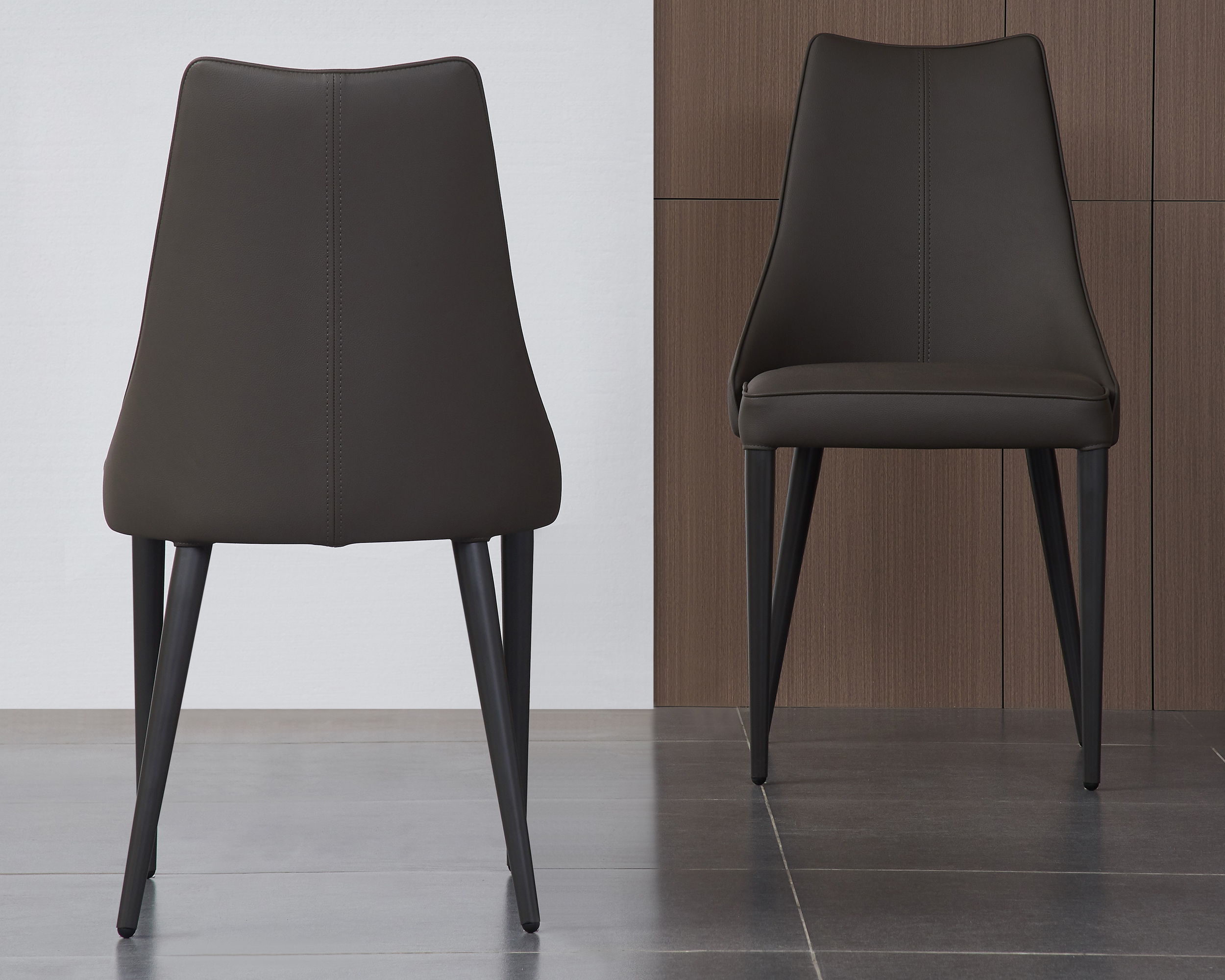 J&M - Bosa/Moderna Dining Chair in Gray