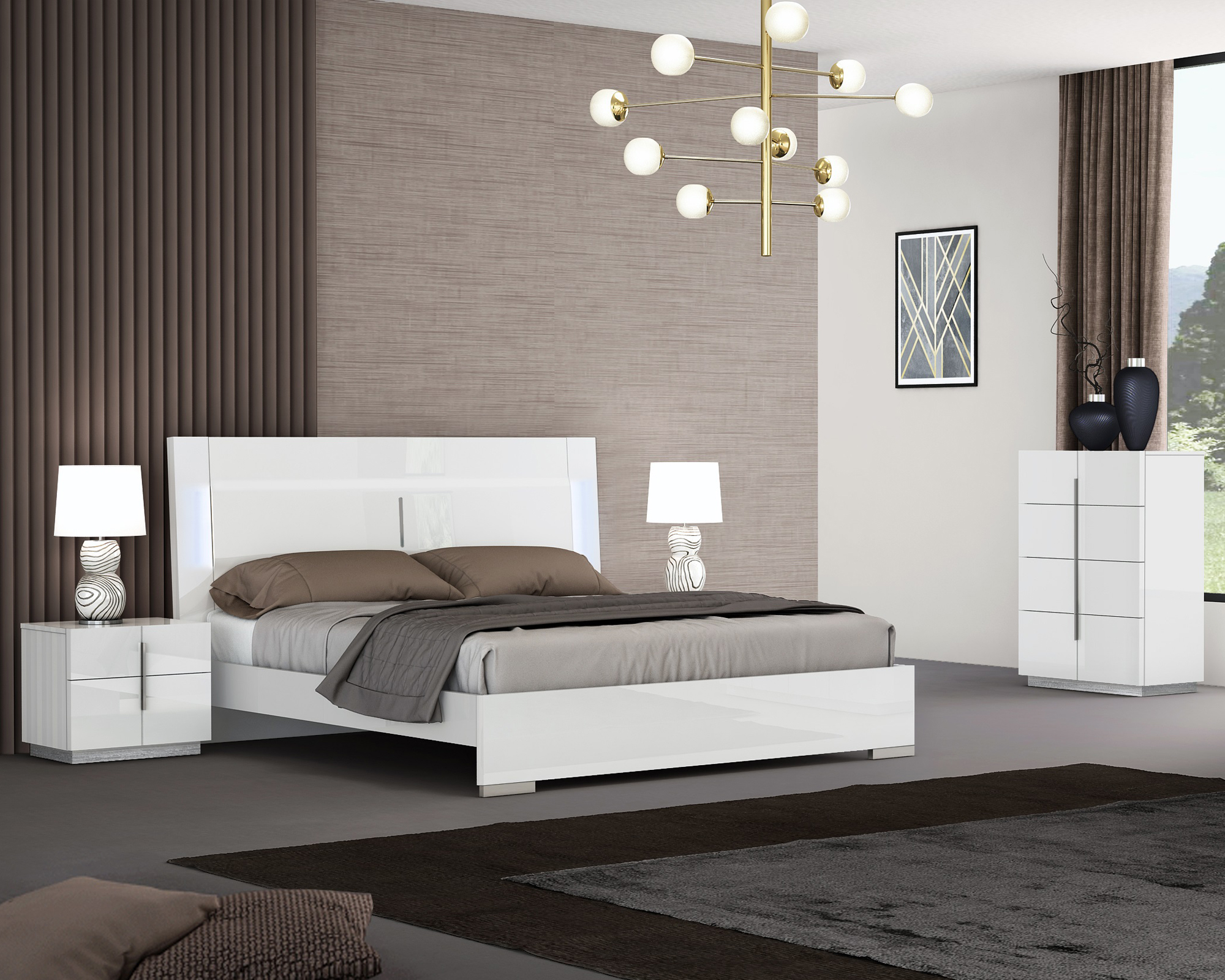 J&M - Oslo Chest in White