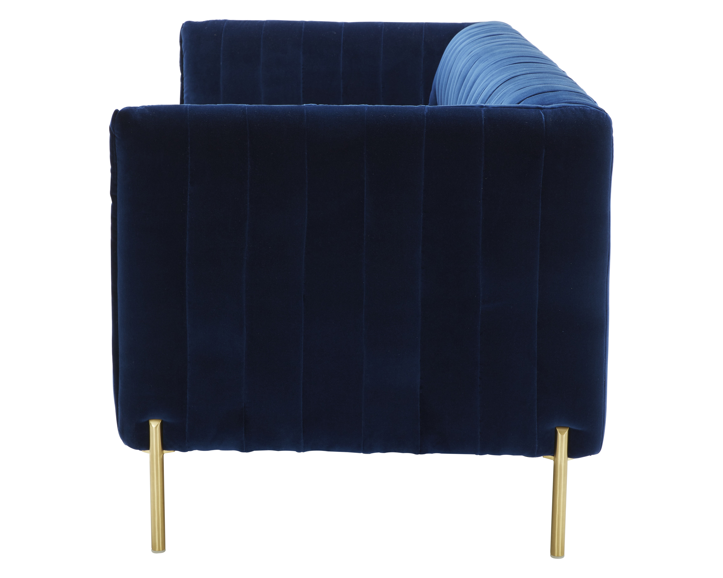 J&M Deco Sofa - Blue, Fabric