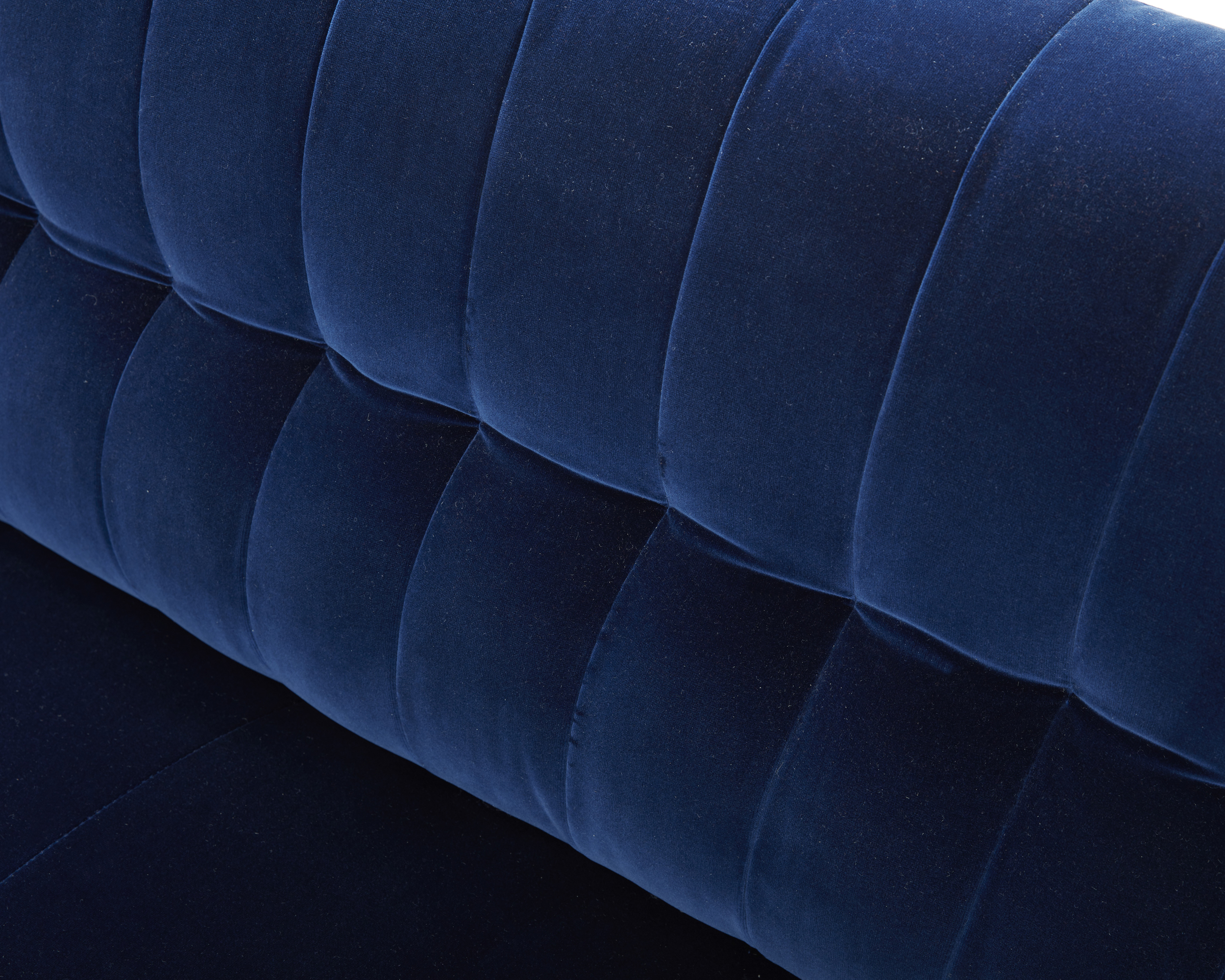 J&M Deco Sofa - Blue, Fabric