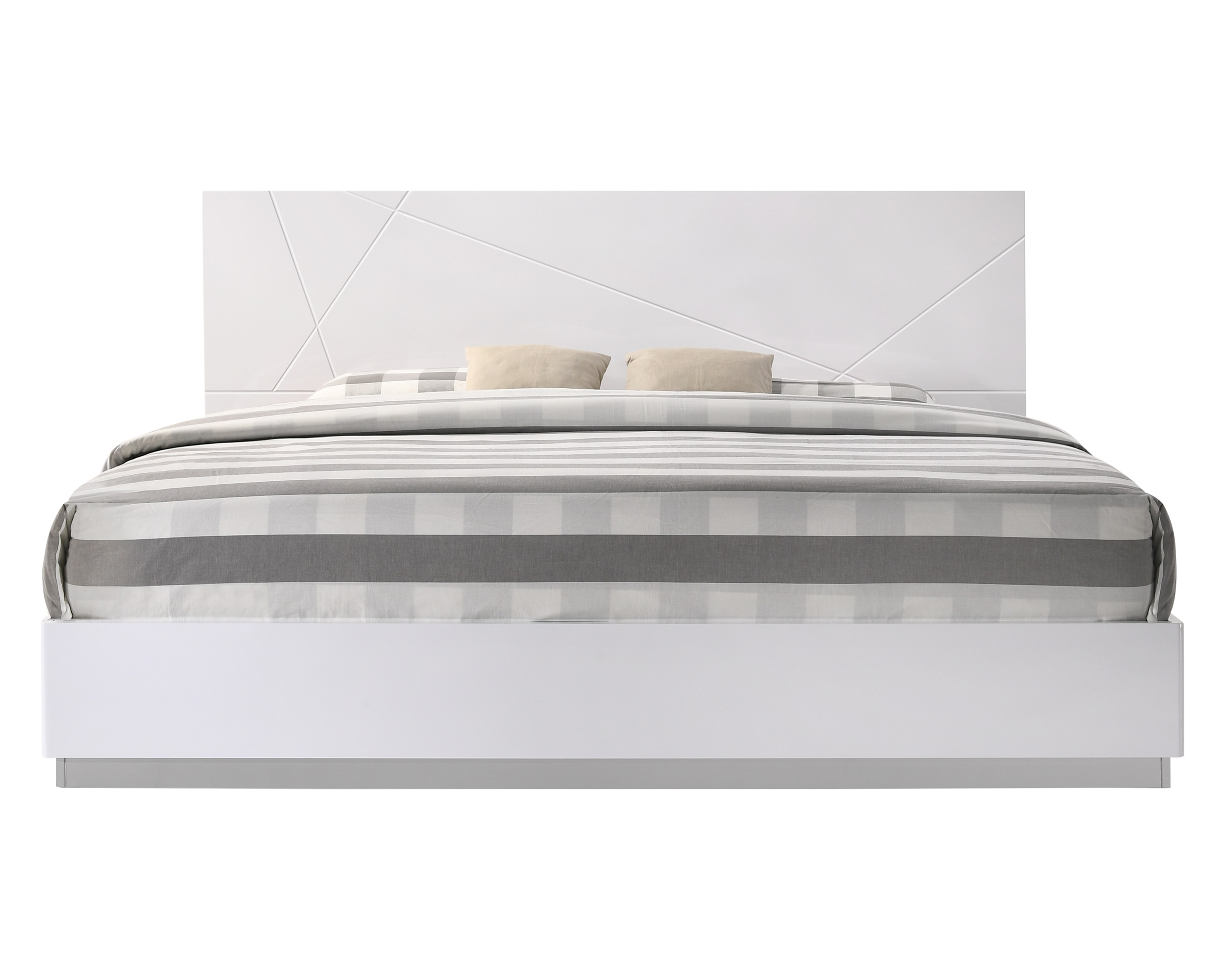 J&M Naples Full Size Bed - White