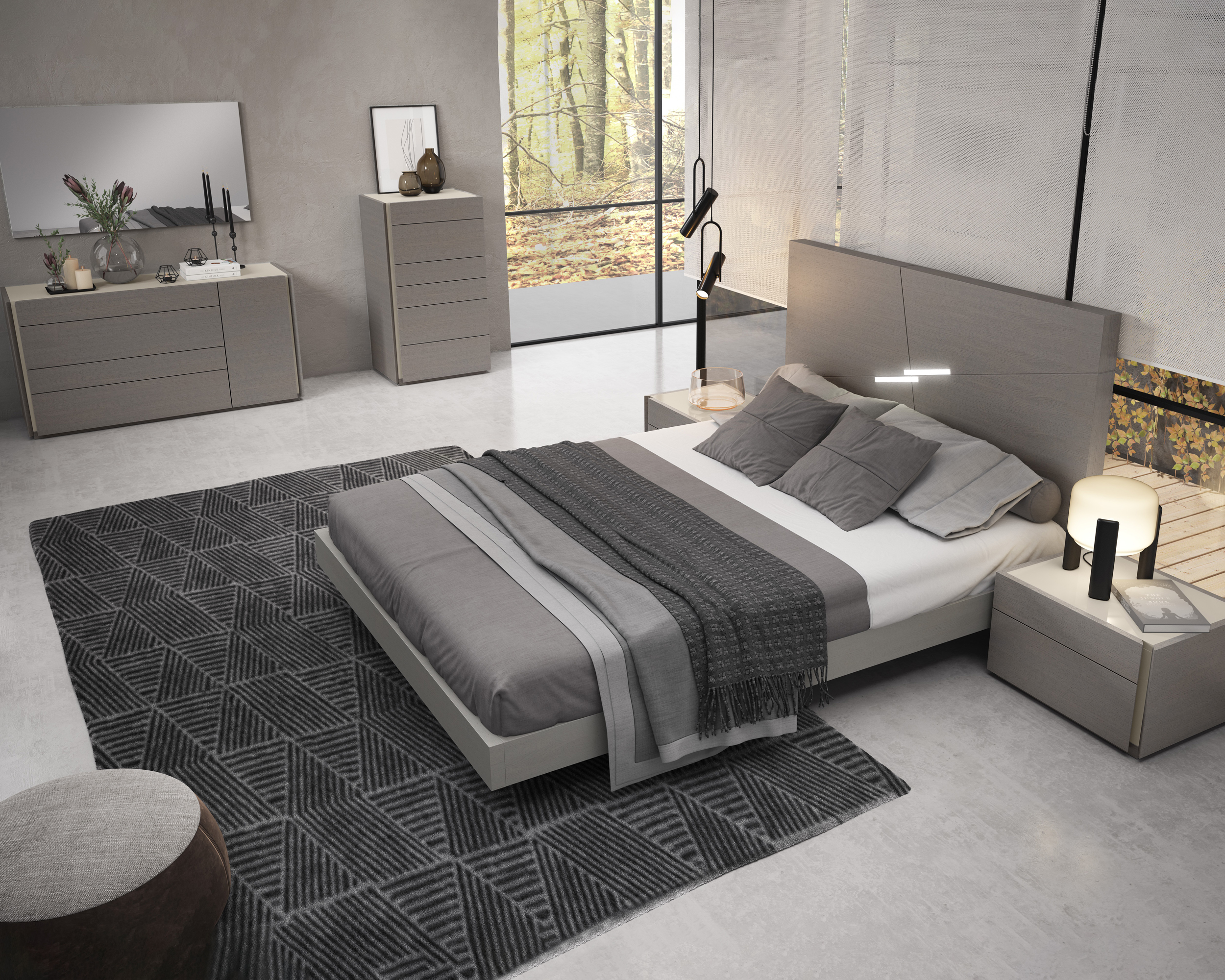 J&M Faro Dresser - Gray