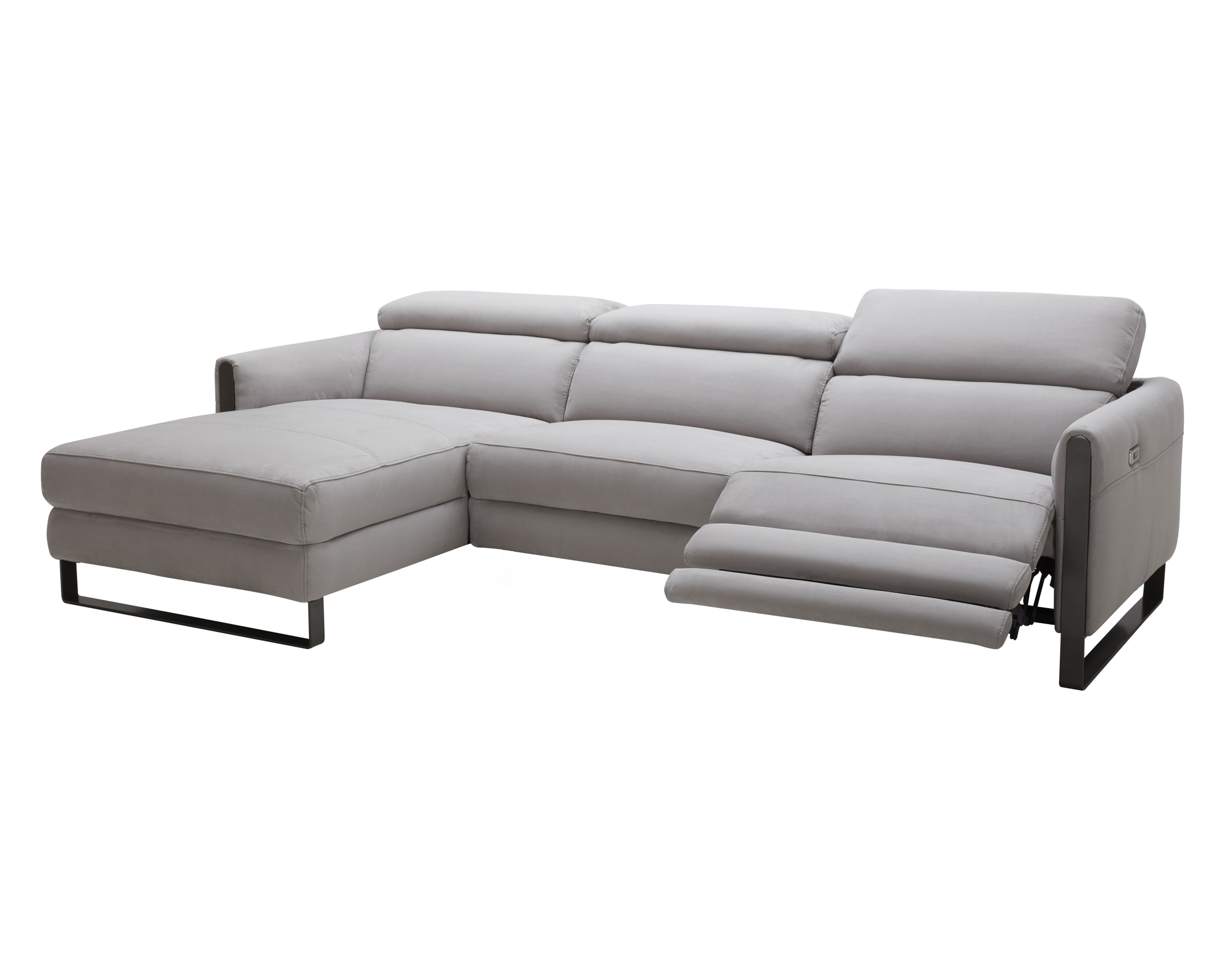 J&M Antonio Sectional - Left Hand Facing, Chalk