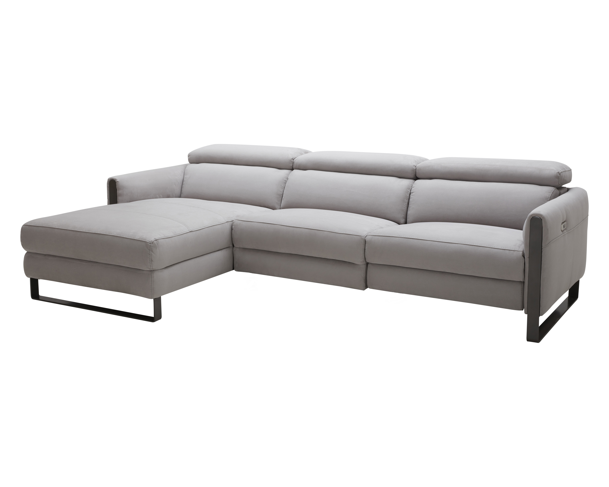 J&M Antonio Sectional - Left Hand Facing, Chalk
