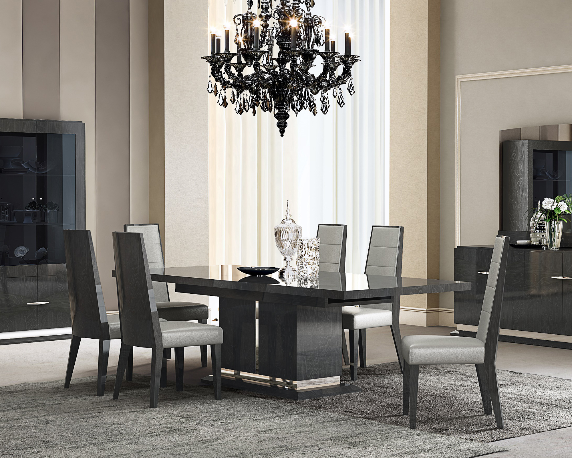 J&M - Valentina Buffet in Gray