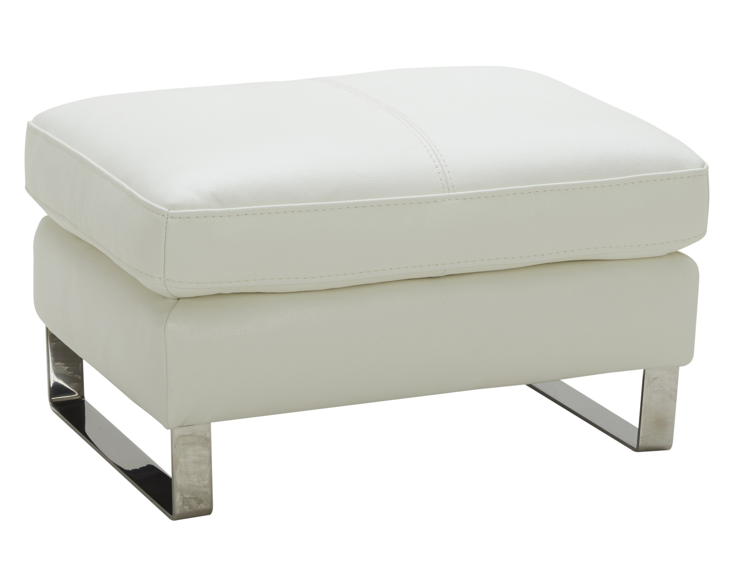 J&M Constantin Ottoman - Light White