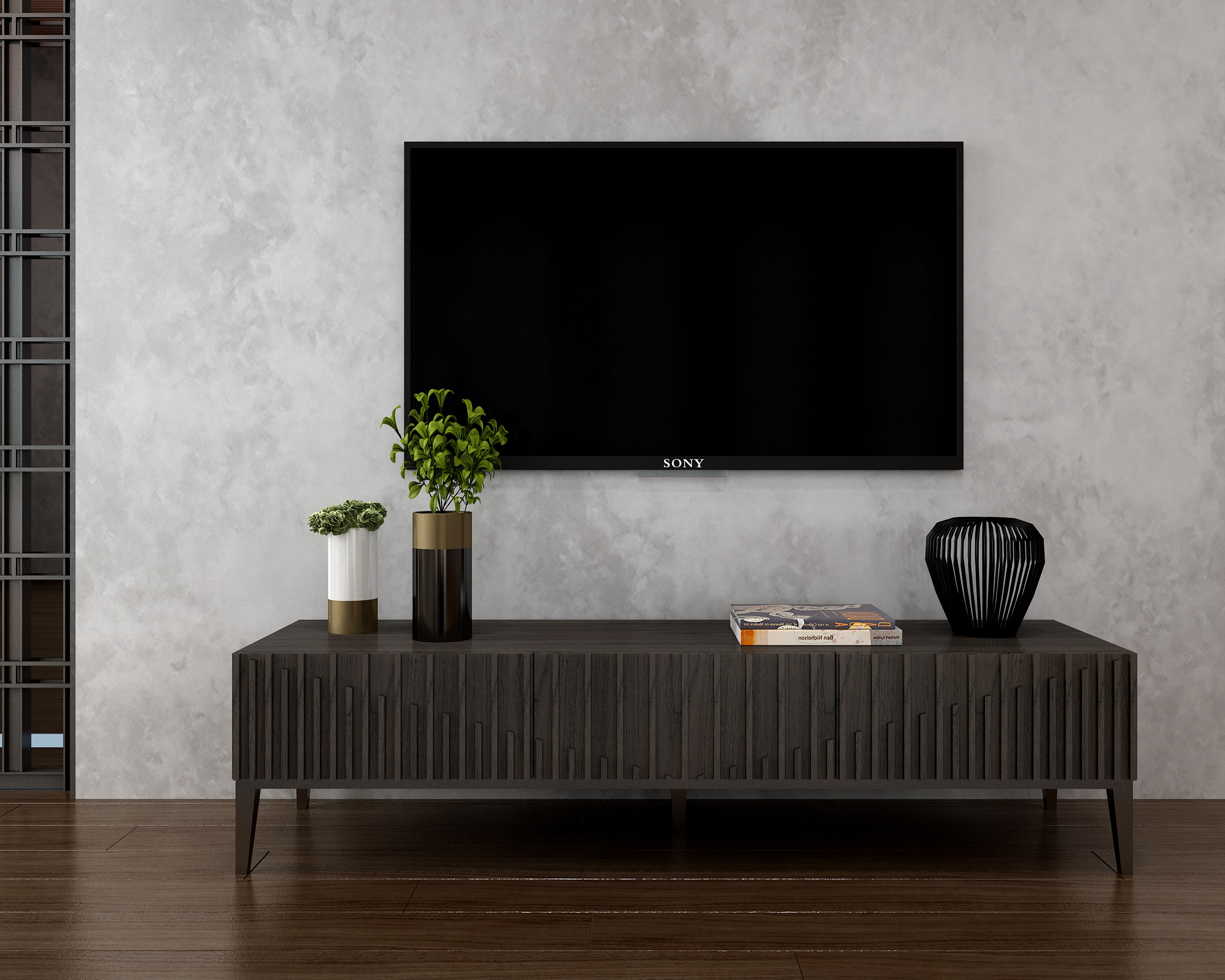 J&M - Moderna TV Base in Wenge