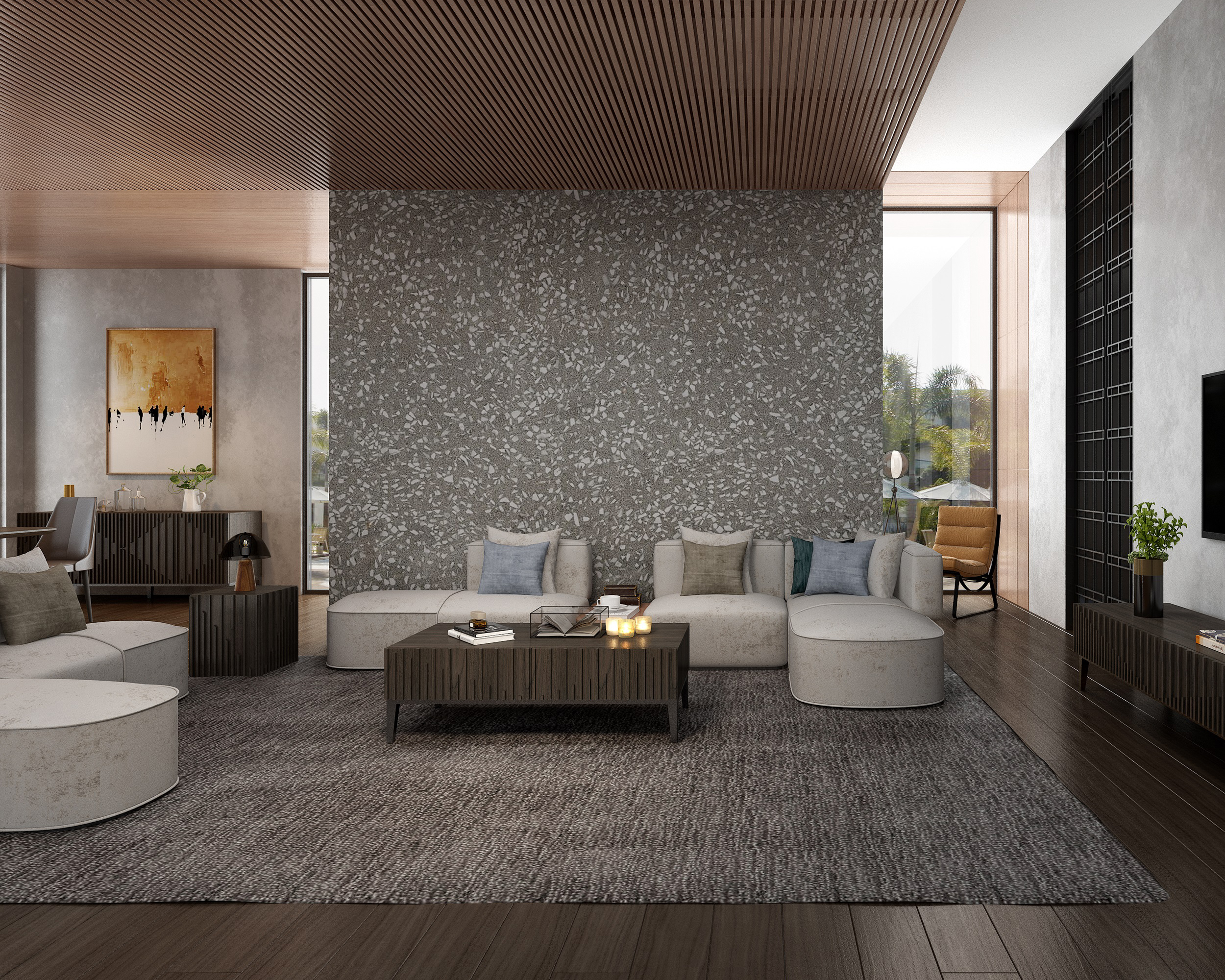 J&M - Moderna TV Base in Wenge