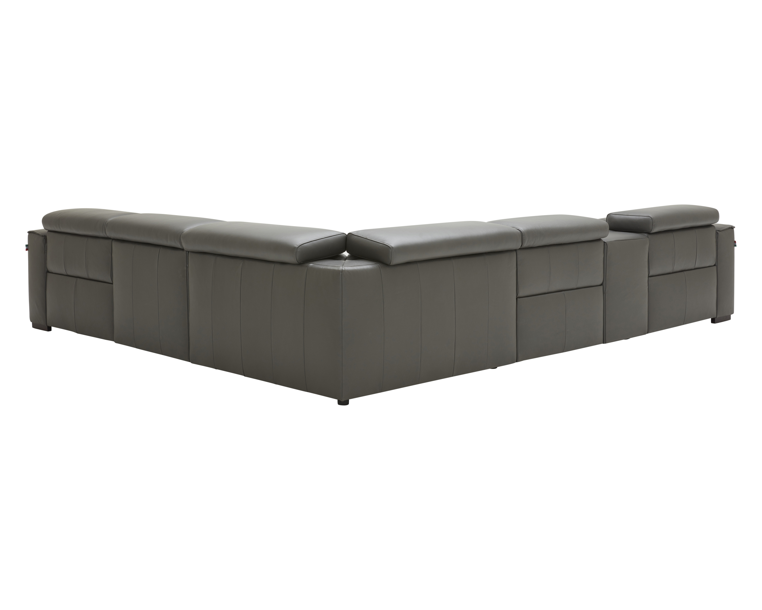 J&M Picasso Motion Sectional - Dark Gray