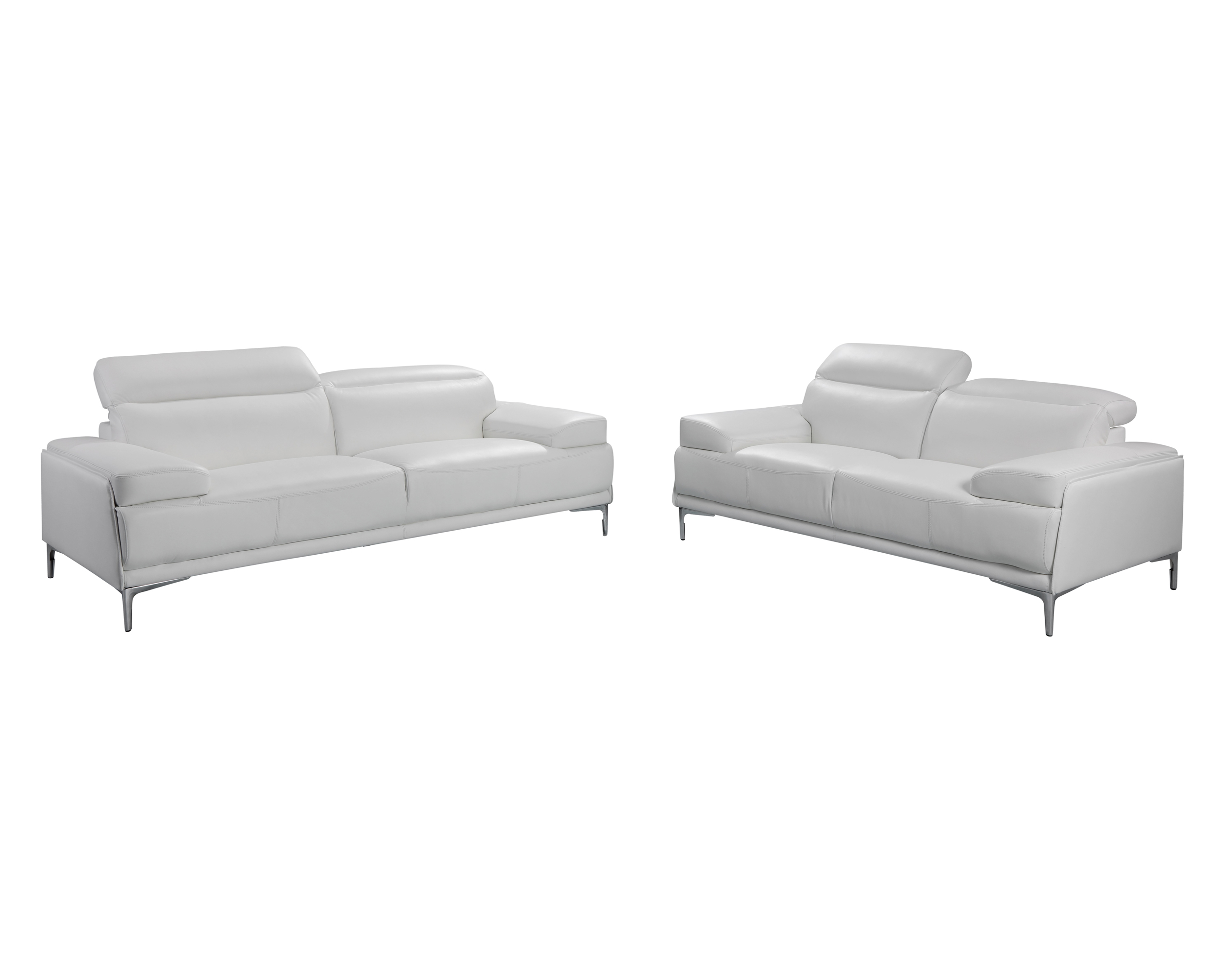 J&M Nicolo Sofa - White