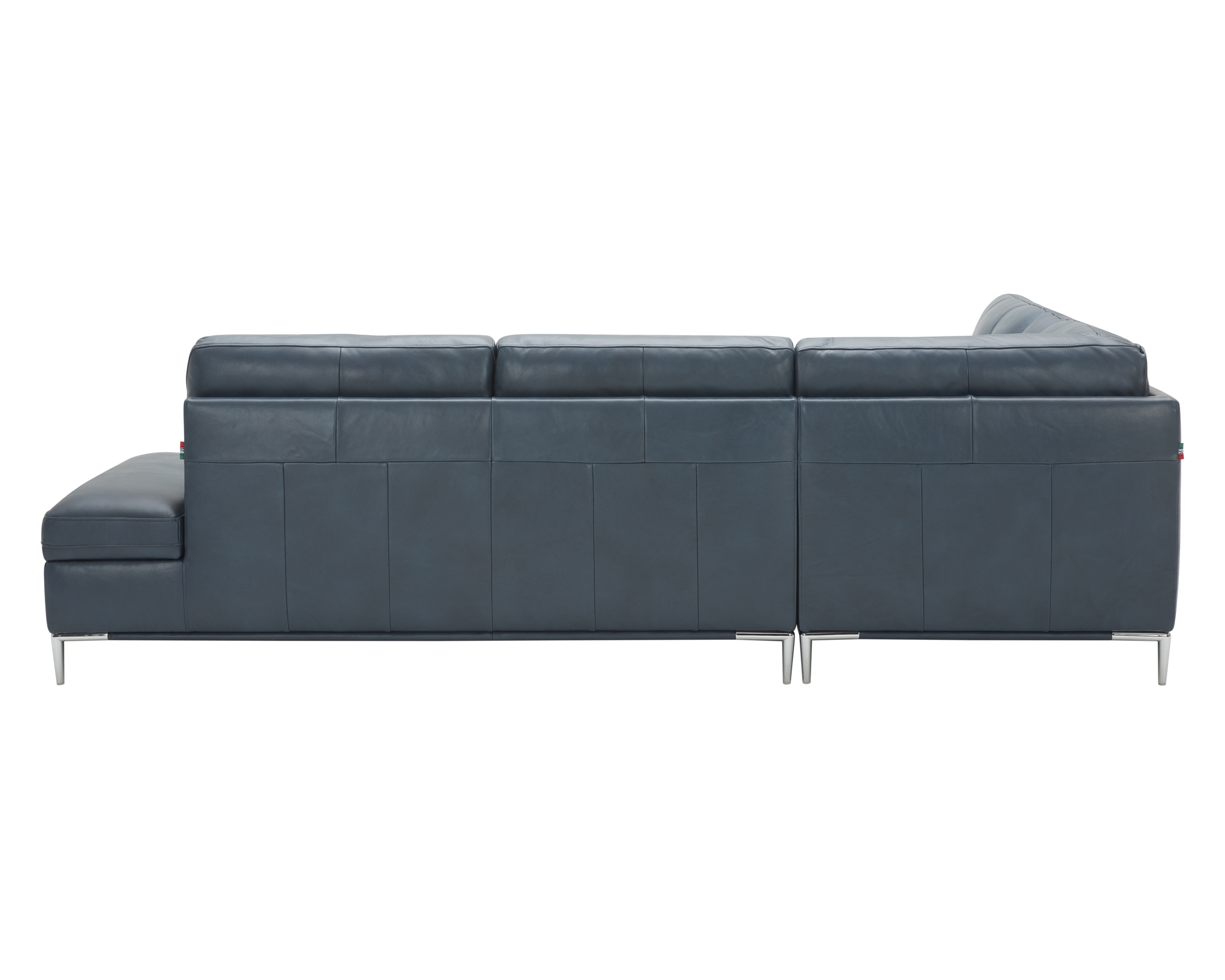 J&M Leonardo Sectional - Left Hand Facing, Blue