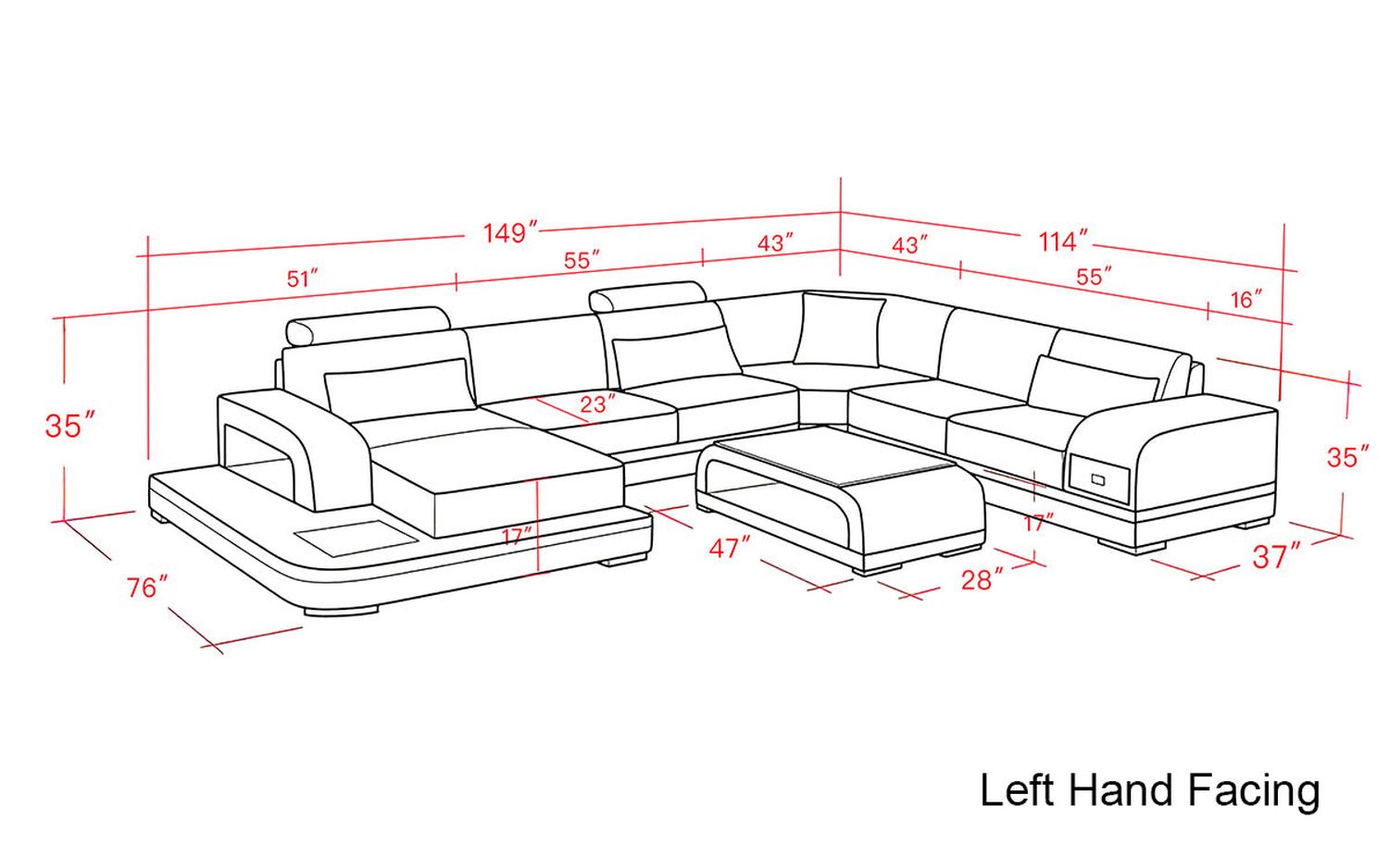 Image may differ from actual product color and configuration.