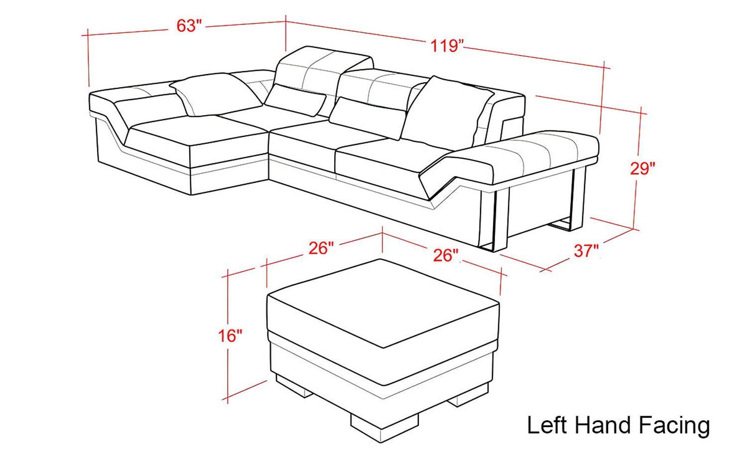 Image may differ from actual product color and configuration.
