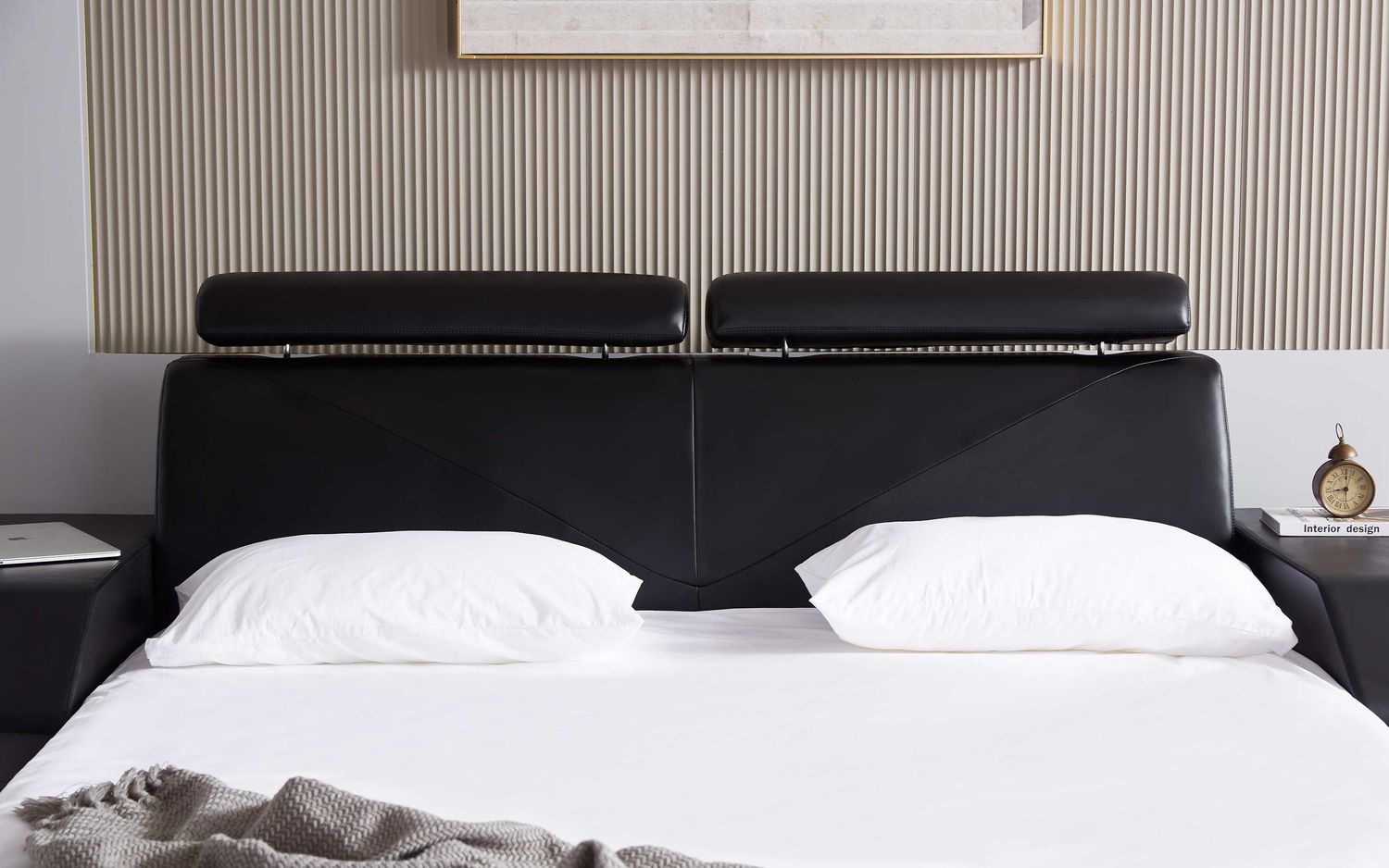 Jubilee - Alden Modern Bed with Ottoman