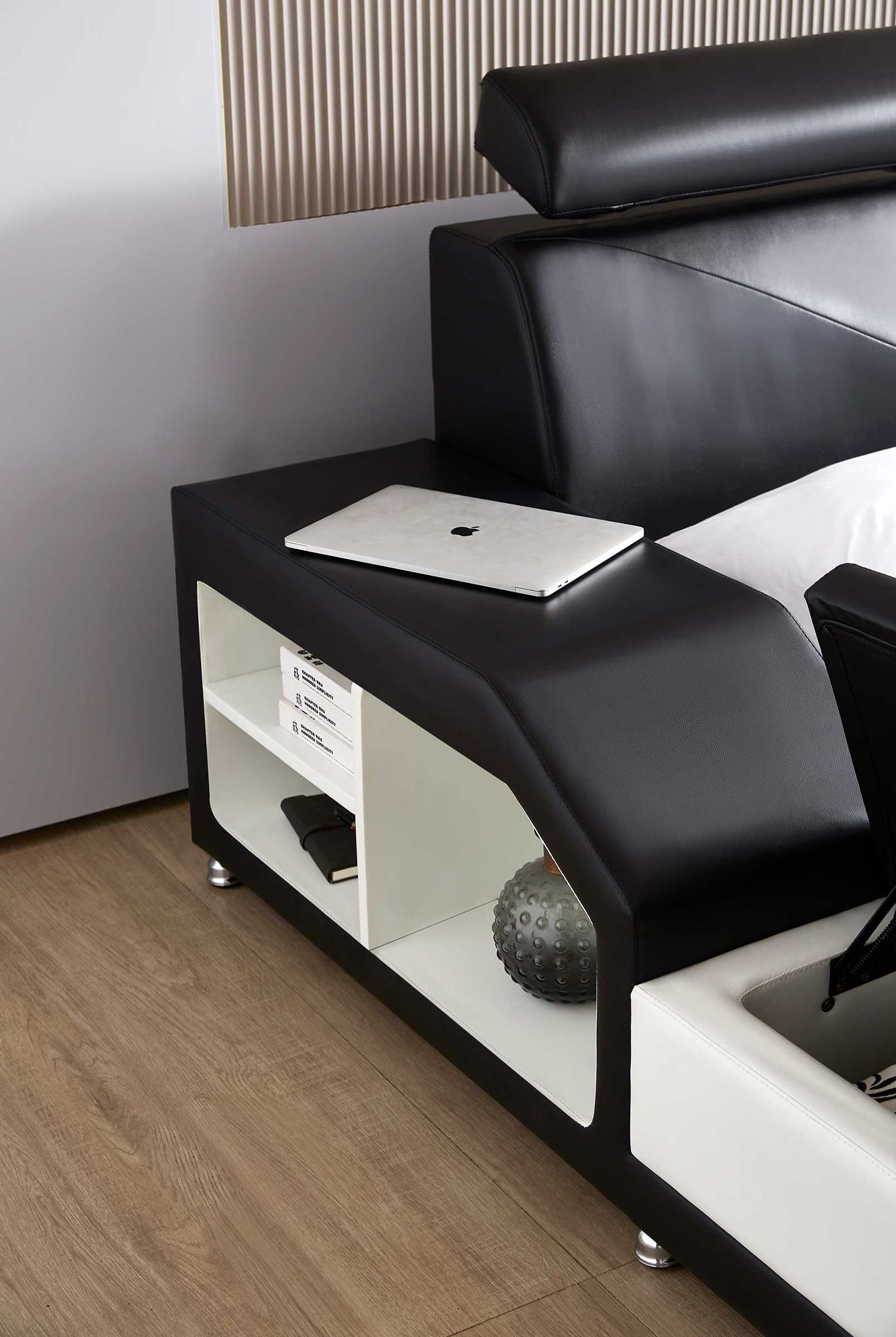 Jubilee - Alden Modern Bed with Ottoman