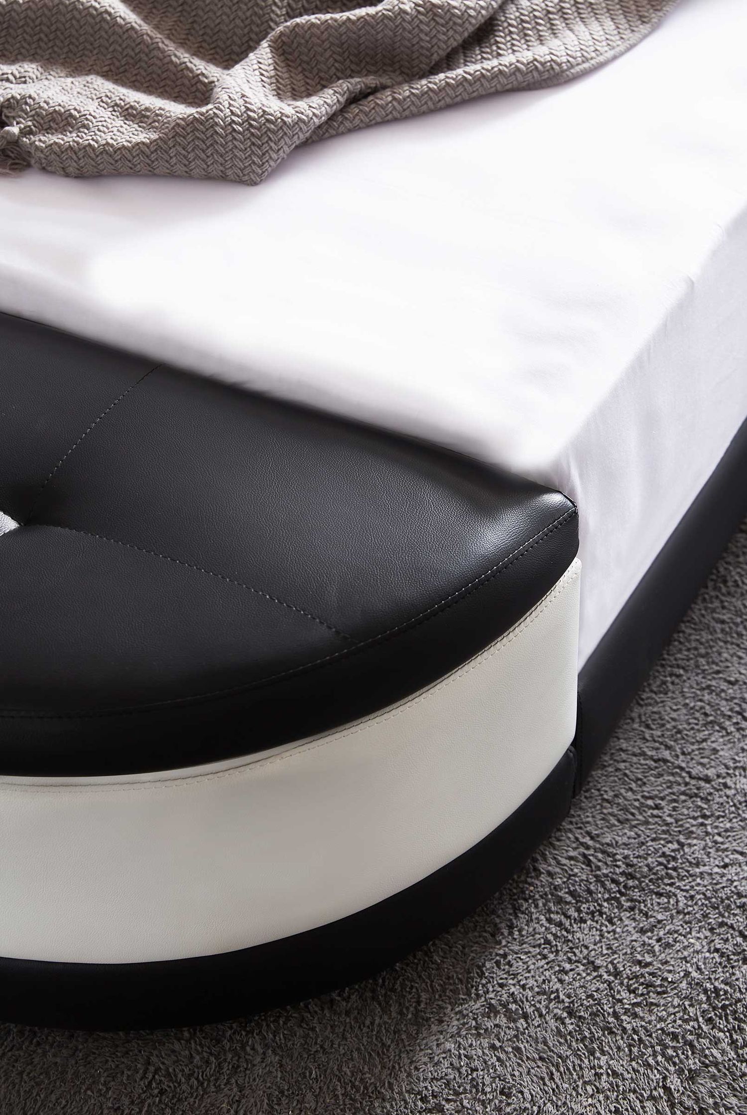 Jubilee - Alden Modern Bed with Ottoman