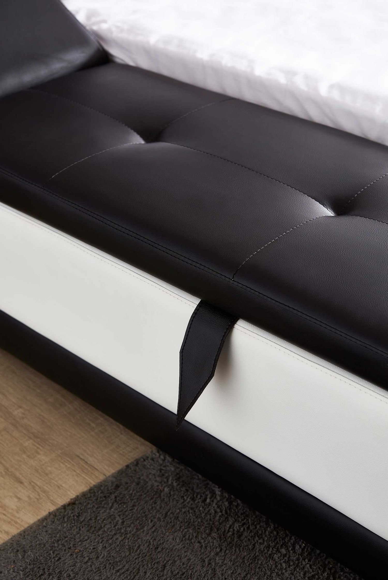 Jubilee - Alden Modern Bed with Ottoman