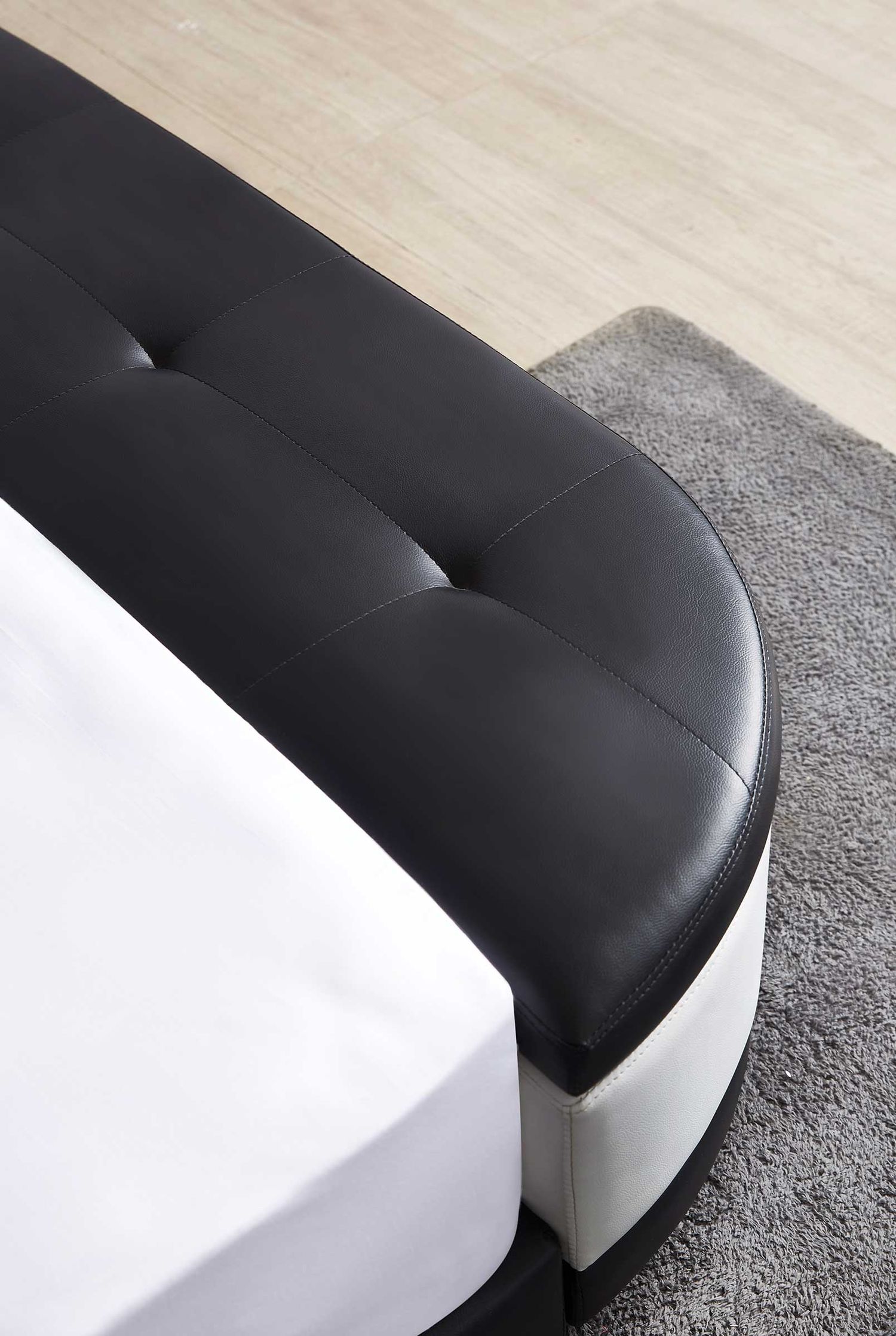 Jubilee - Alden Modern Bed with Ottoman