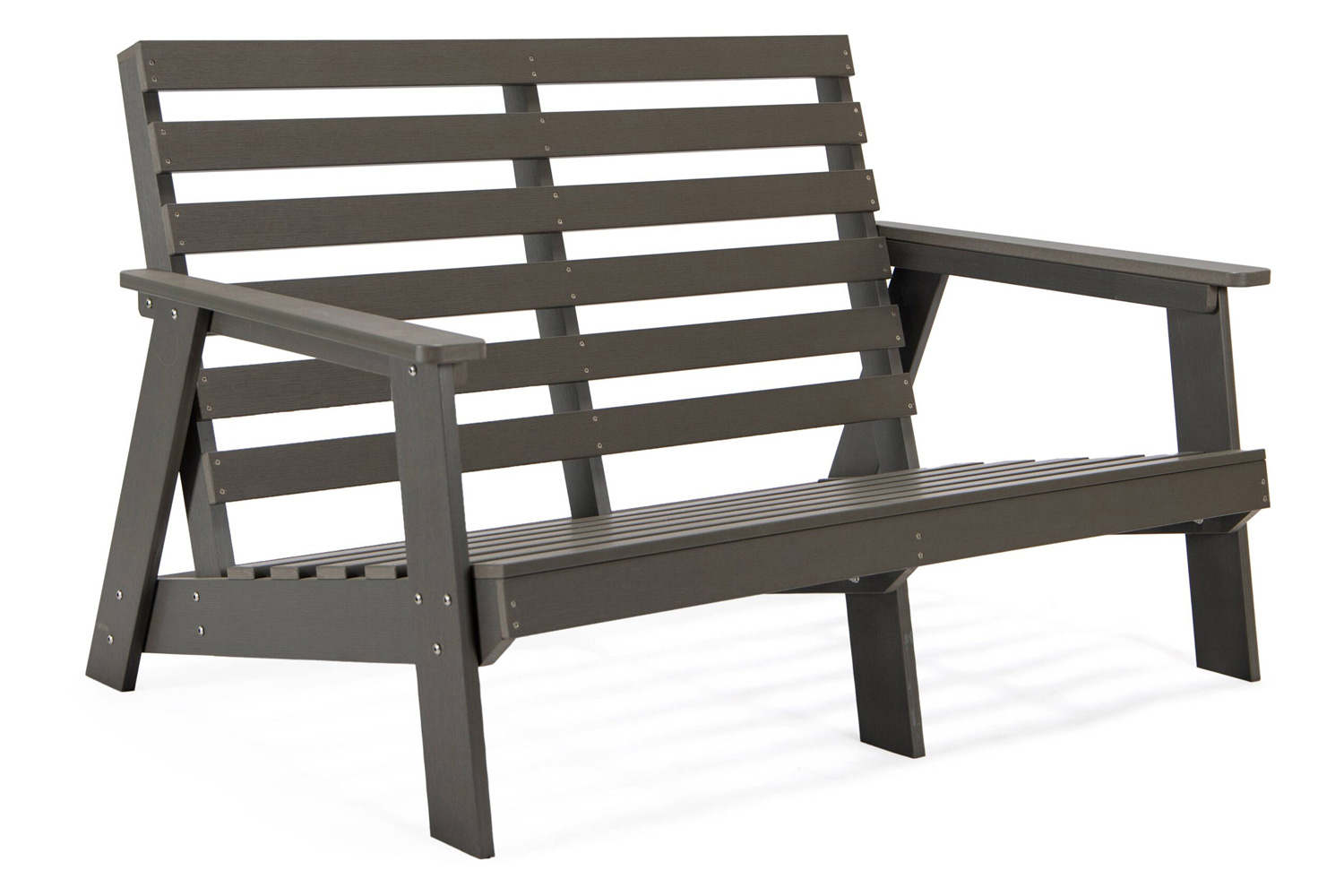 LeisureMod Alpine Modern Polystyrene 4-Peice Patio Conversation Set - Beige