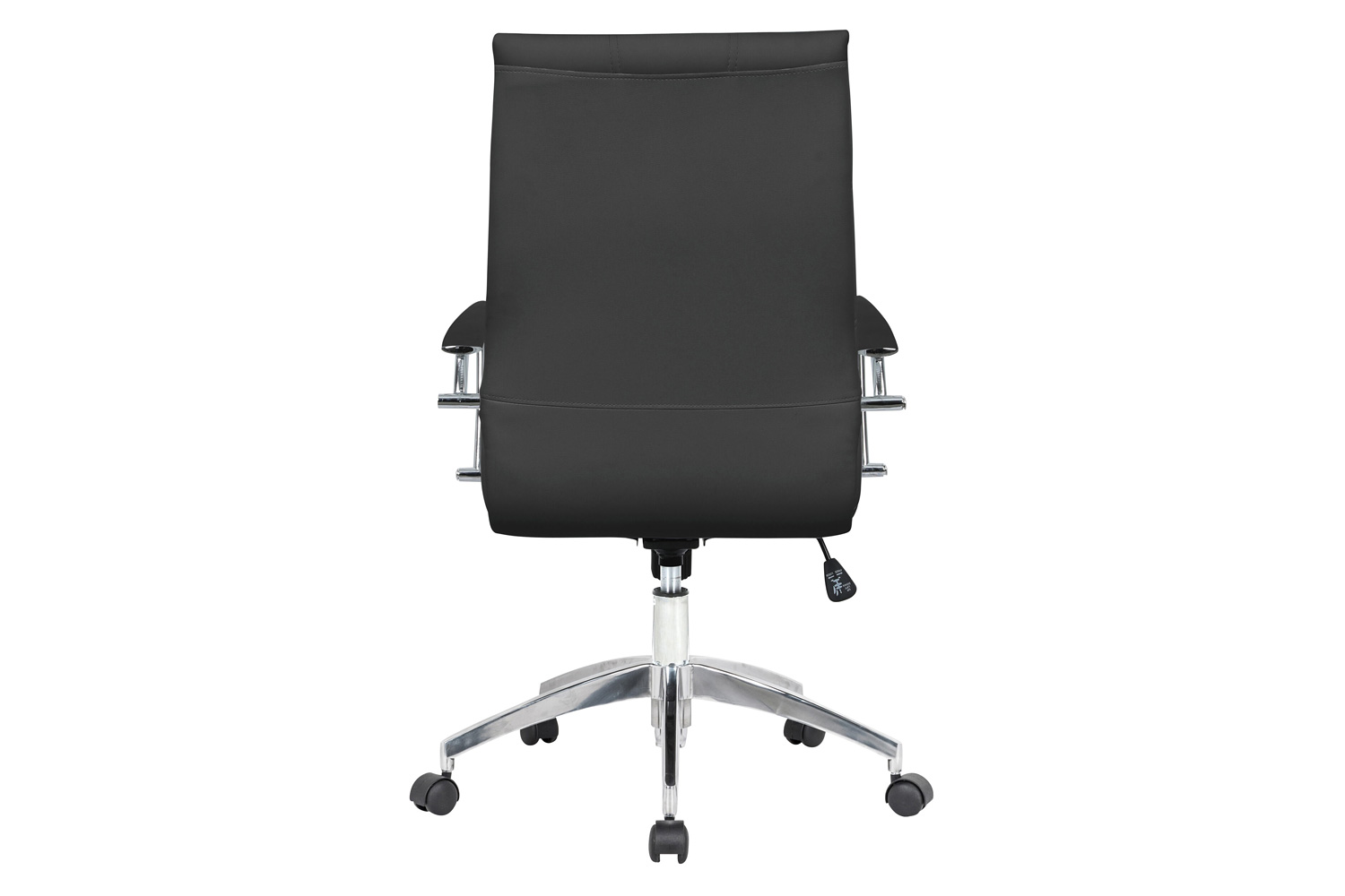 LeisureMod Benmar Leatherette Office Chair - Black