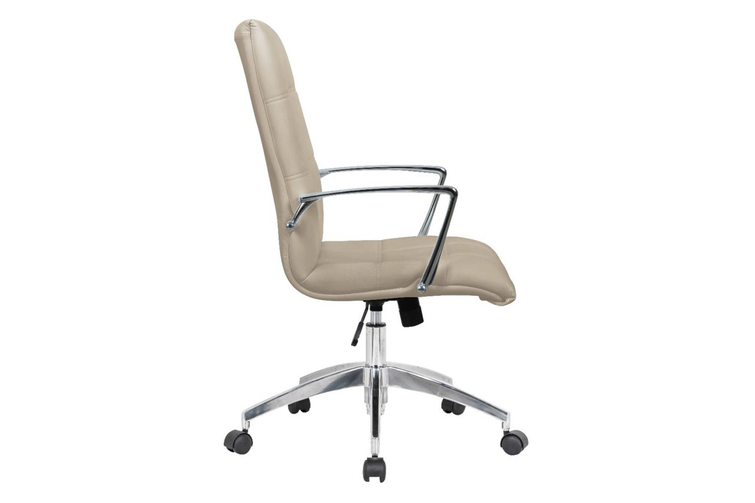 LeisureMod Benmar Leatherette Office Chair - Tan
