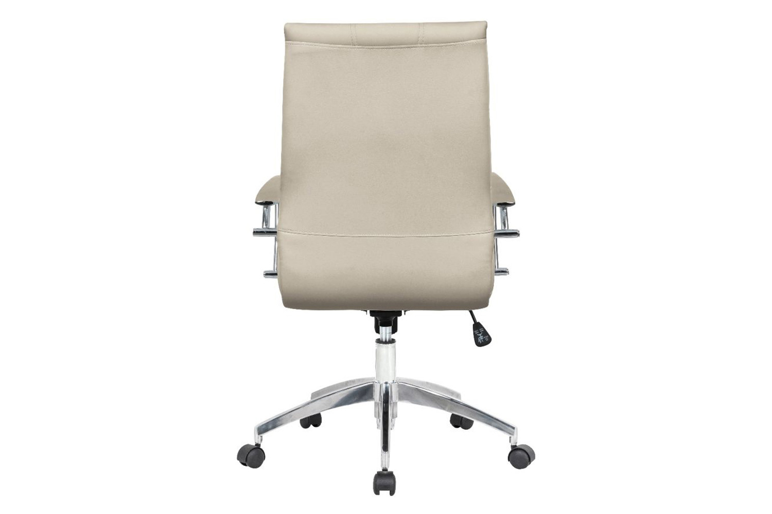 LeisureMod Benmar Leatherette Office Chair - Tan