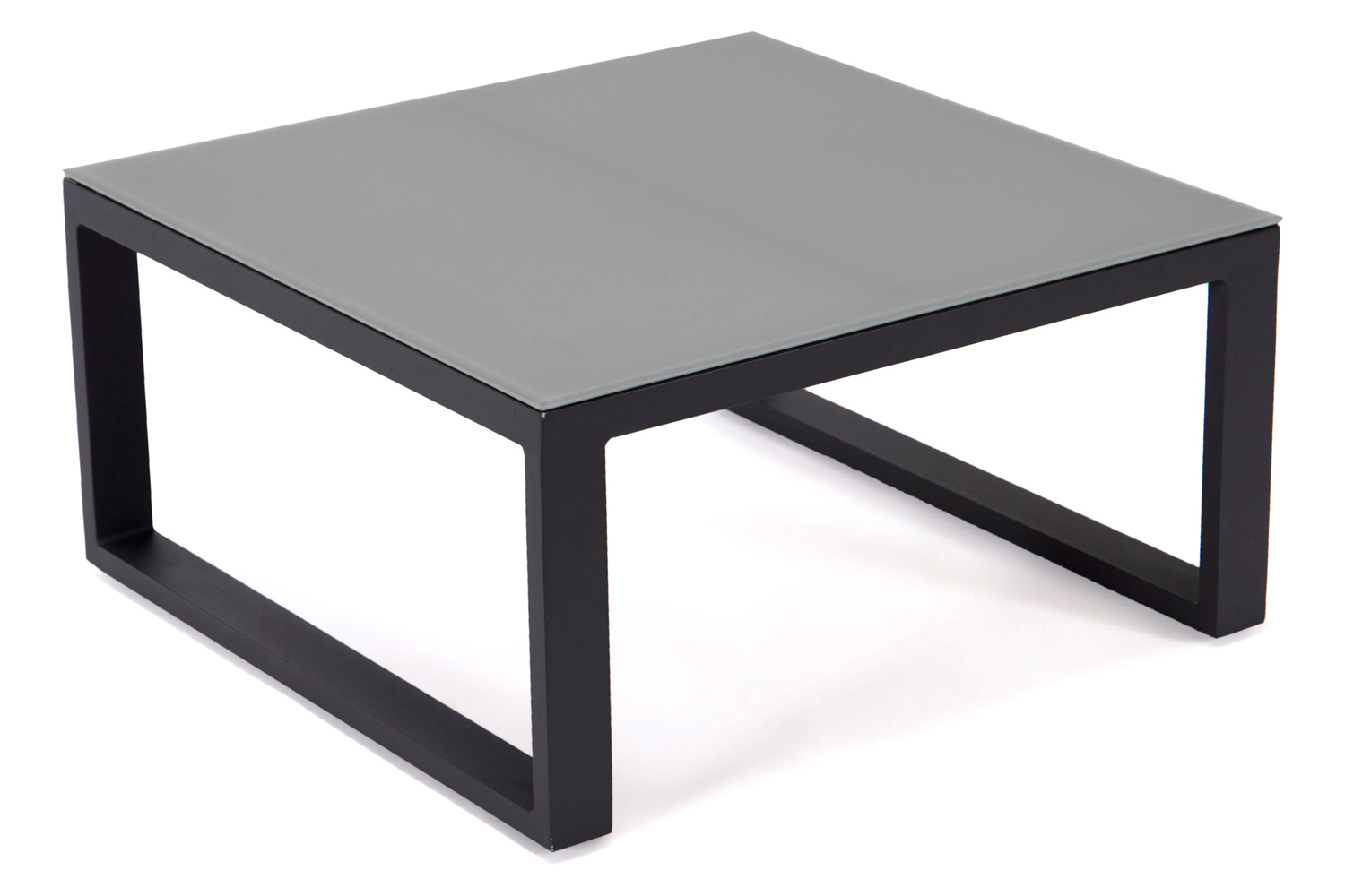 LeisureMod Chelsea Black Sectional with Adjustable Headrest and Coffee Table with Two Tone Cushions - Light Gray