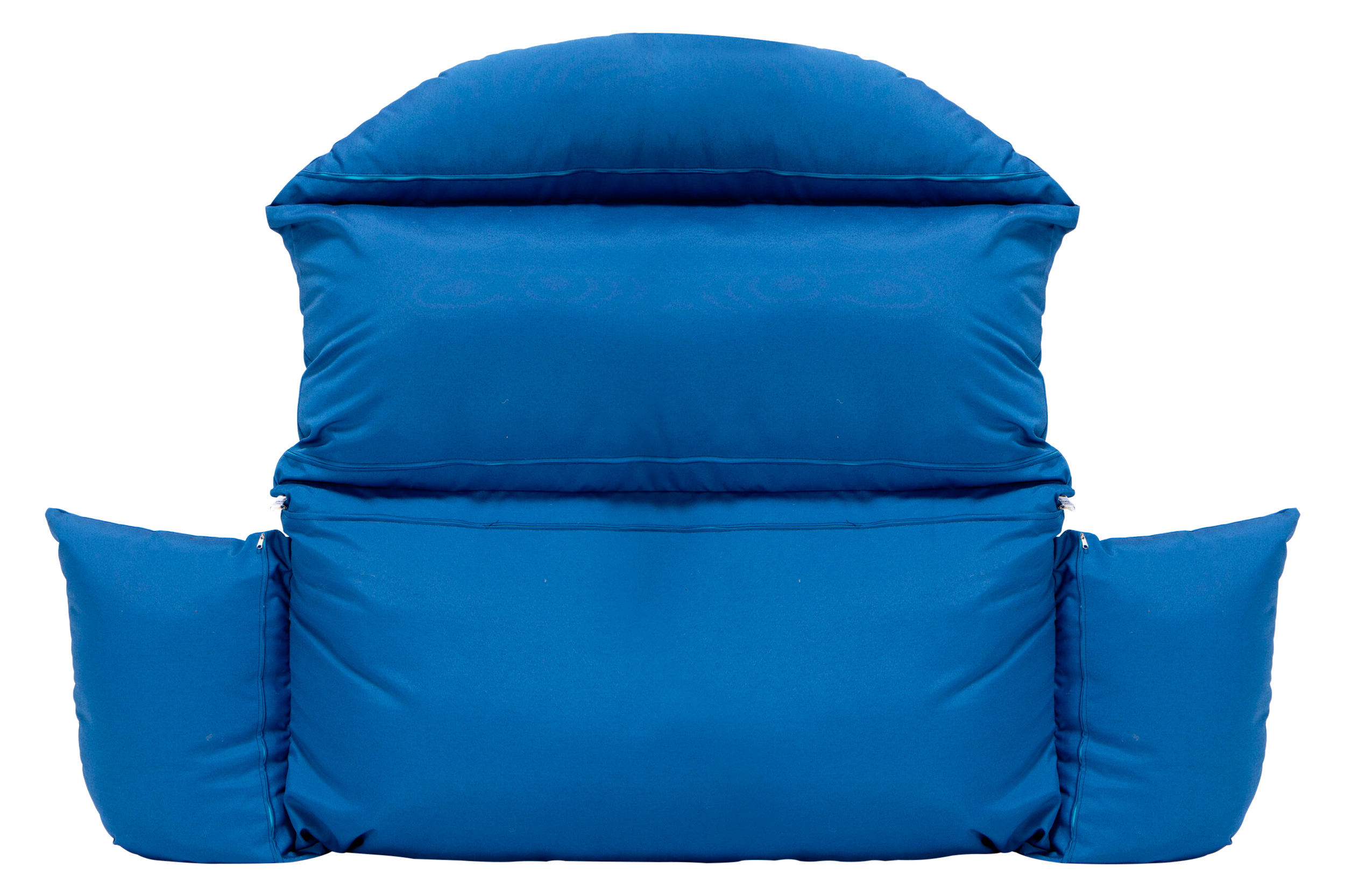 LeisureMod Hanging 2 person Egg Swing Cushion - Blue
