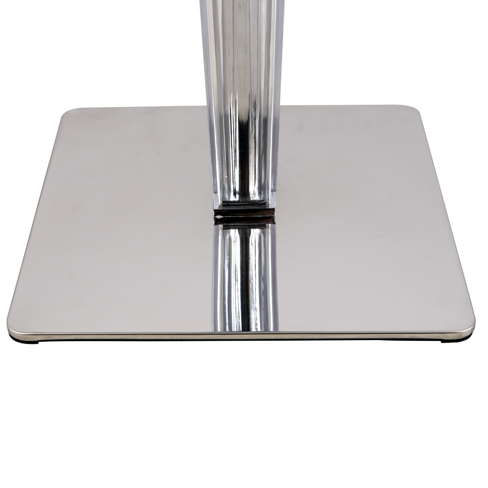 LeisureMod - Modern Glen MDF Dining Table in White
