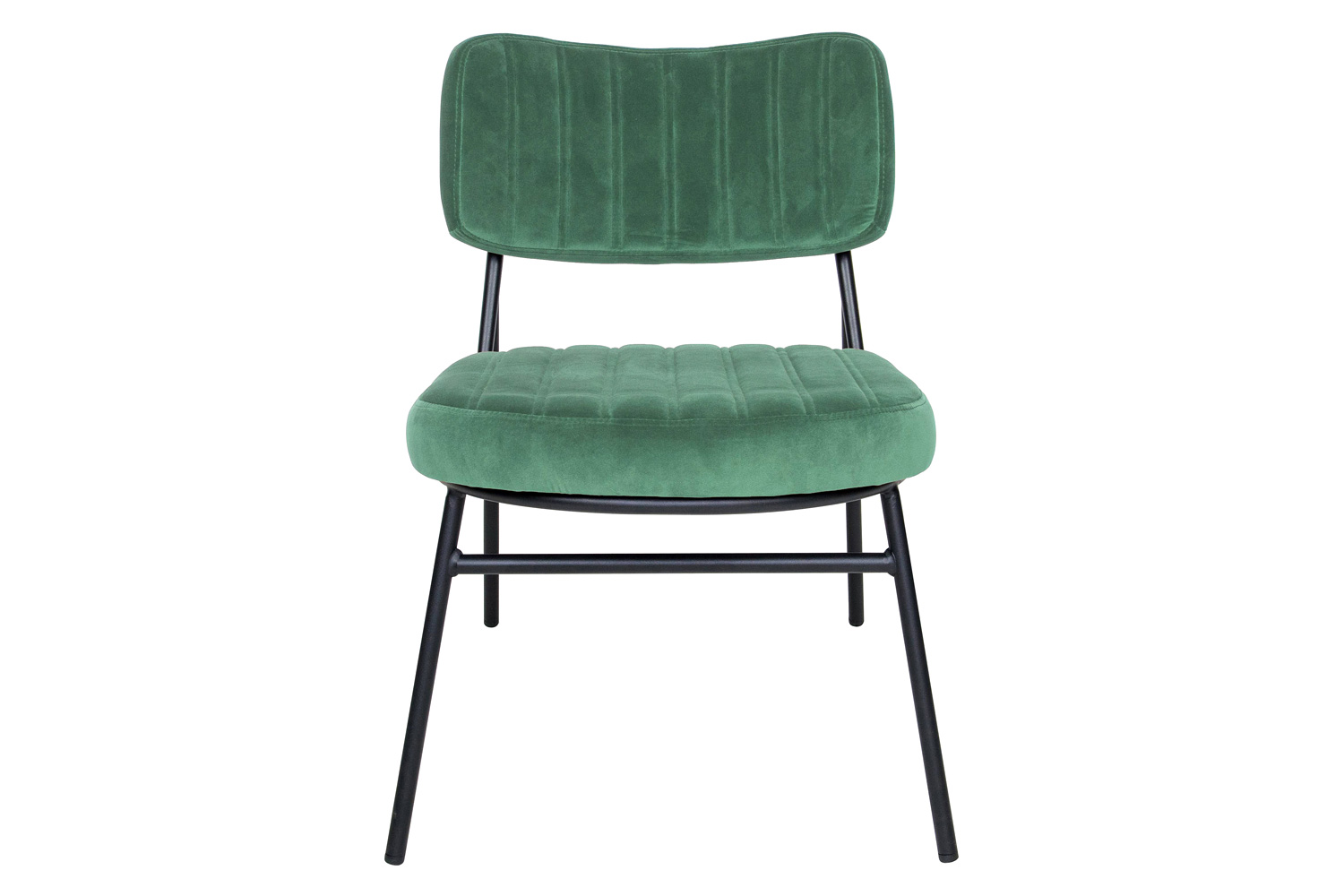 LeisureMod Marilane Velvet Accent Chair with Metal Frame - Turquoise