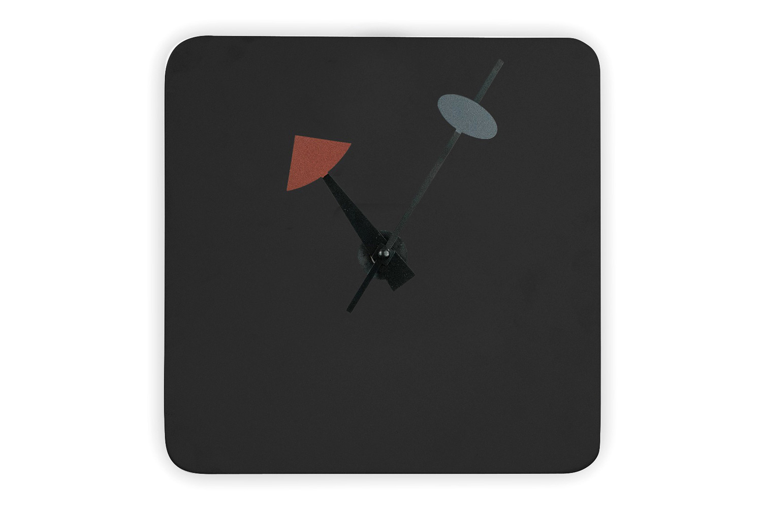 LeisureMod - Manchester Modern Square Silent Non-Ticking Wall Clock