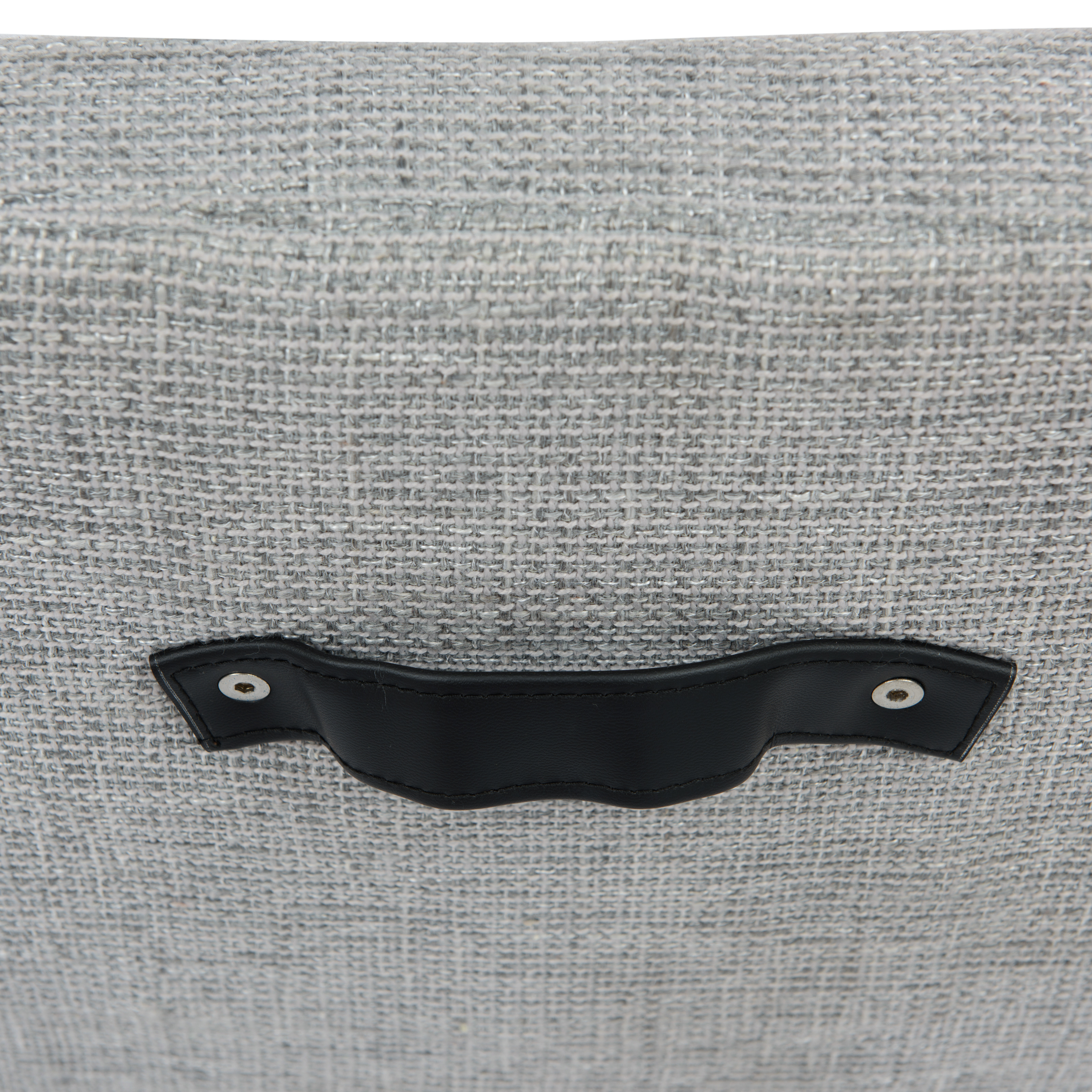 LeisureMod - Milwood Accent Chair with Dowel Legs in Gray
