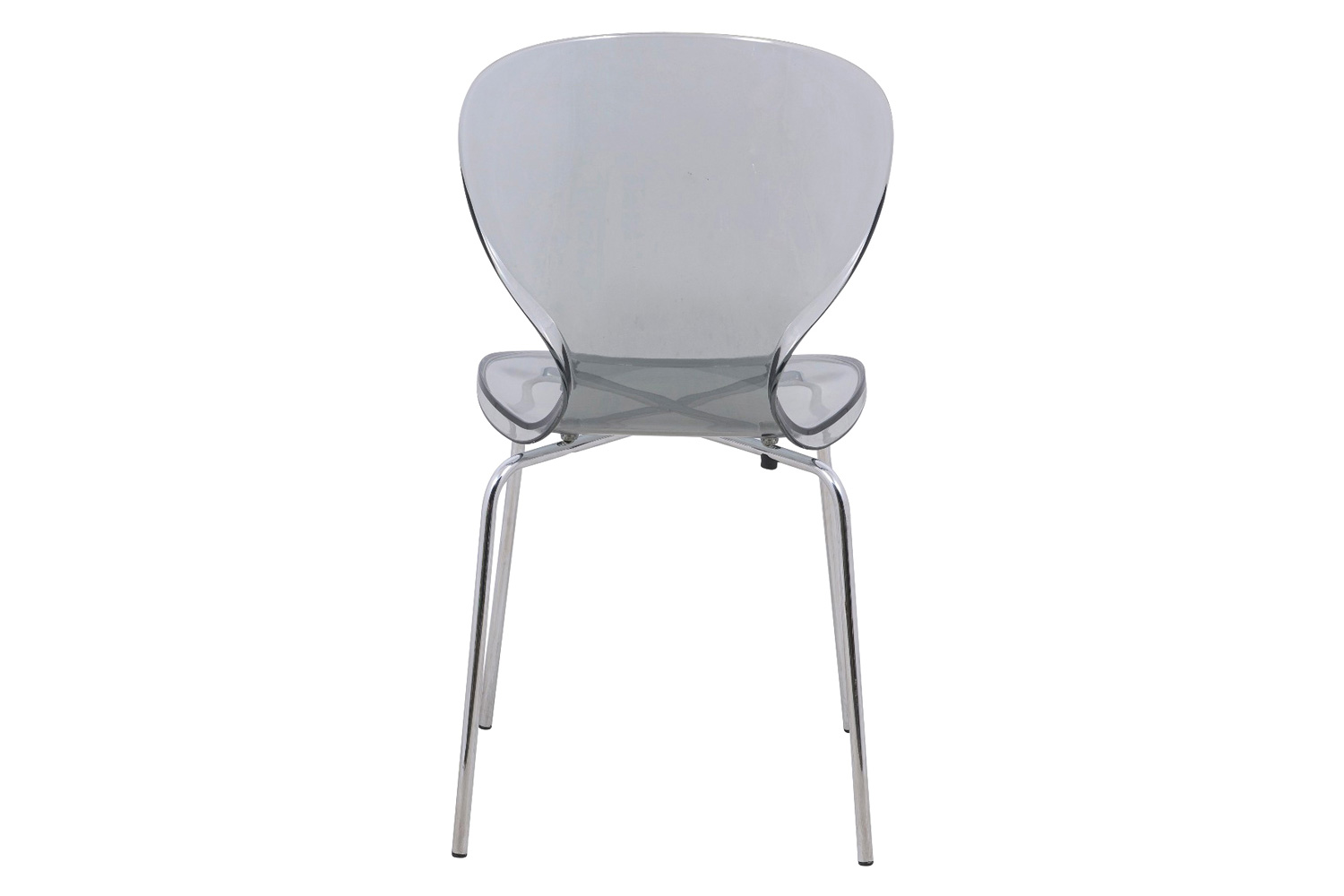 LeisureMod Oyster Modern Dining Side Chair - Black