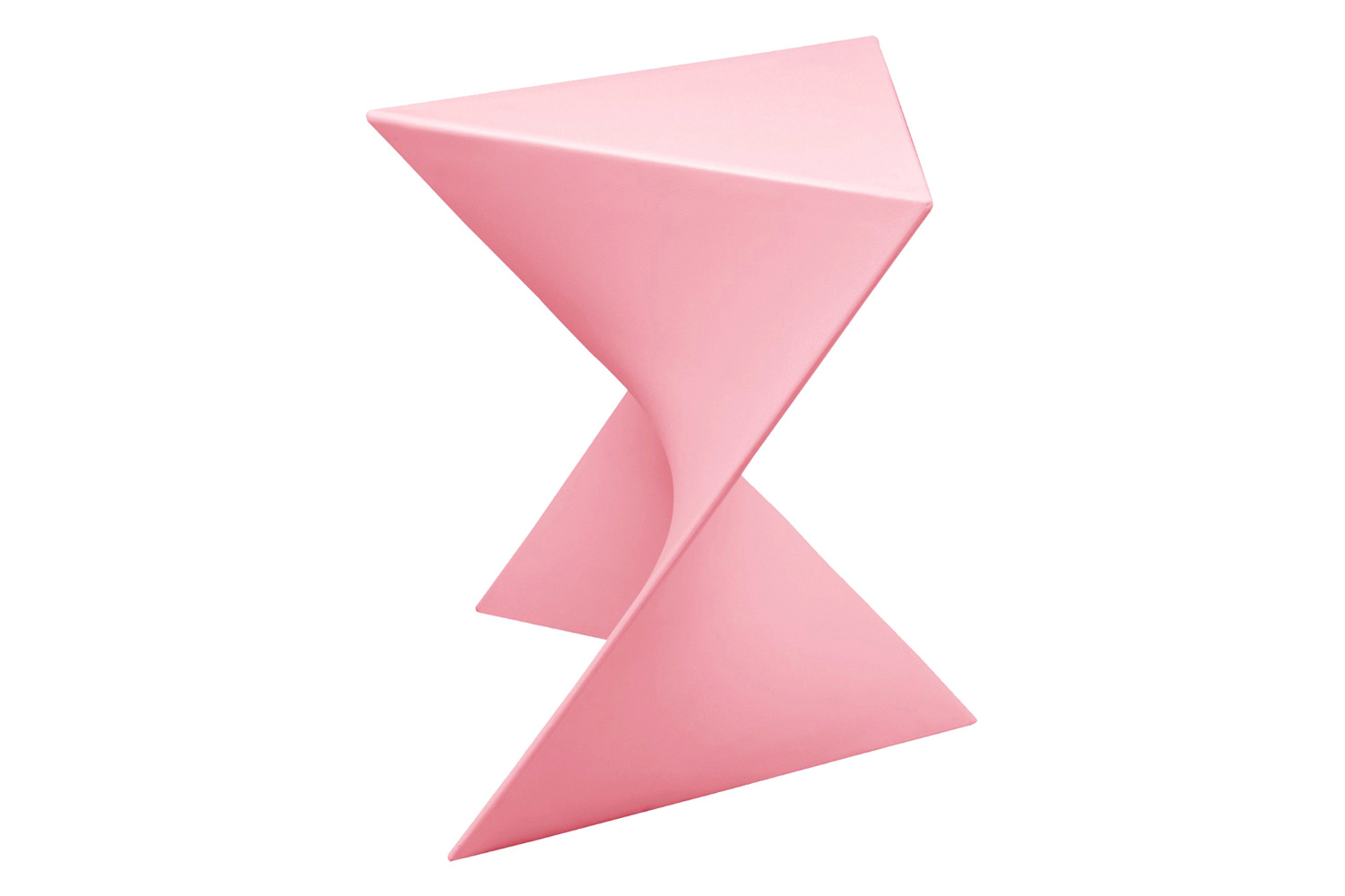 LeisureMod Randolph Modern Side End Table - Pink