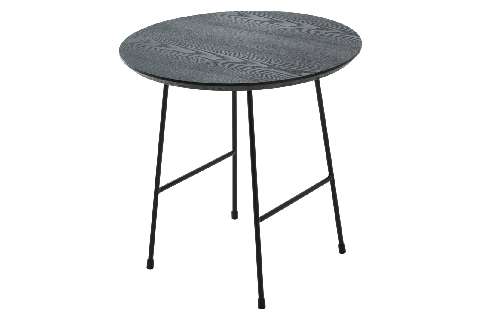 LeisureMod - Rossmore Black Base Side Table