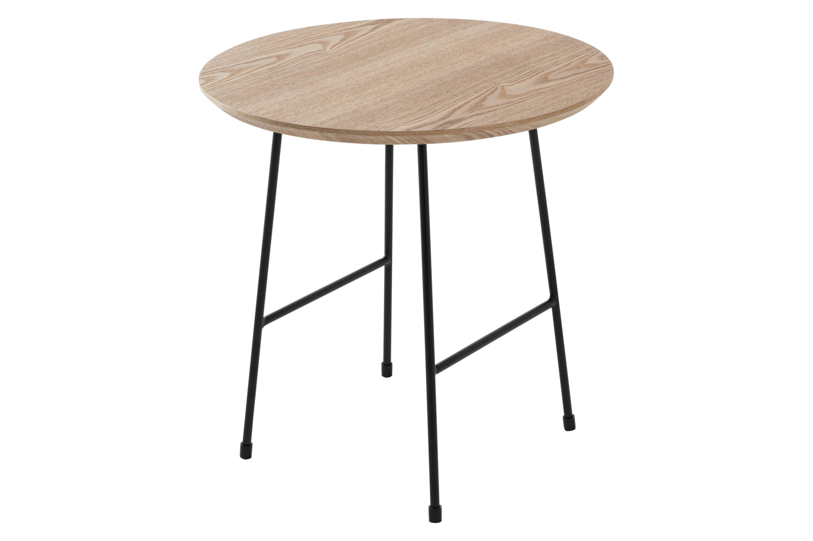 LeisureMod - Rossmore Black Base Side Table