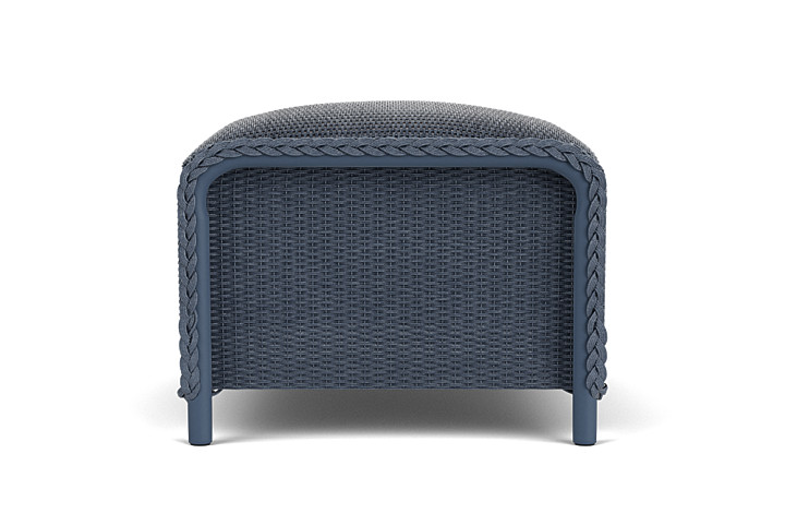 Lloyd Flanders™ Reflections Ottoman, Padded - Denim Blue