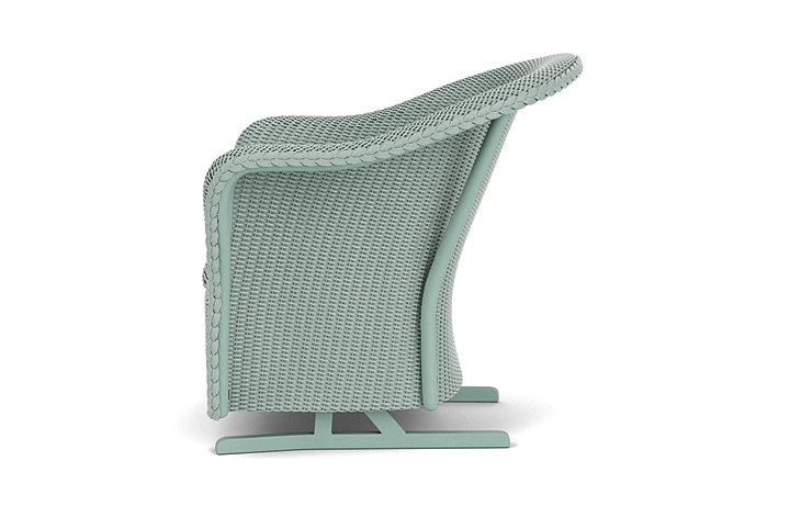 Lloyd Flanders™ Reflections Spring Rocker with Padded Seat - Sea Glass
