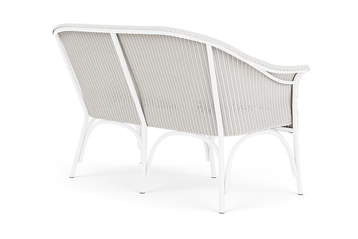 Lloyd Flanders™ All Seasons Settee - White, Unearth Dew