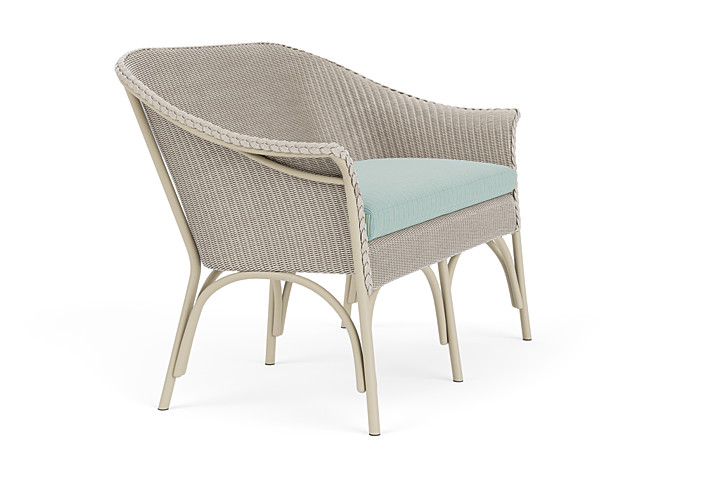 Lloyd Flanders™ All Seasons Settee - Linen, Unearth Dew