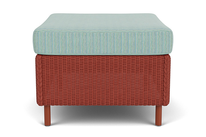 Lloyd Flanders™ Visions Ottoman - Terracotta