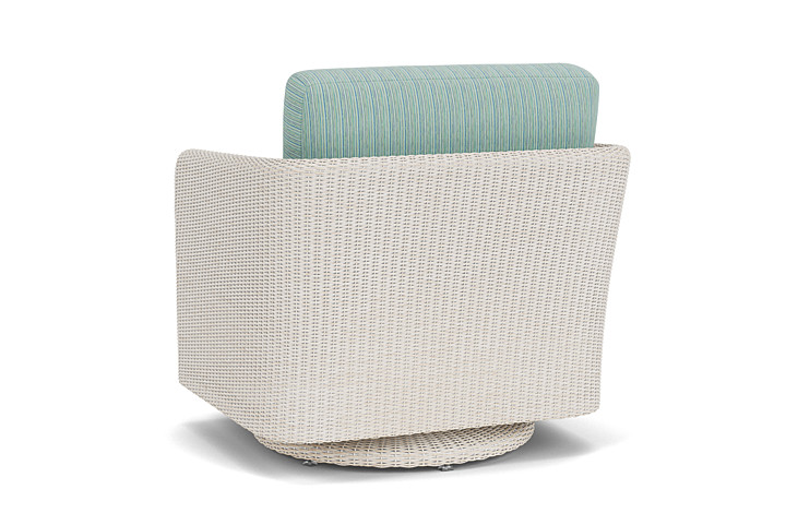 Lloyd Flanders™ Visions Swivel Glider Lounge Chair - Antique White