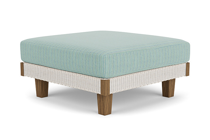 Lloyd Flanders™ Catalina Ottoman  - Antique White