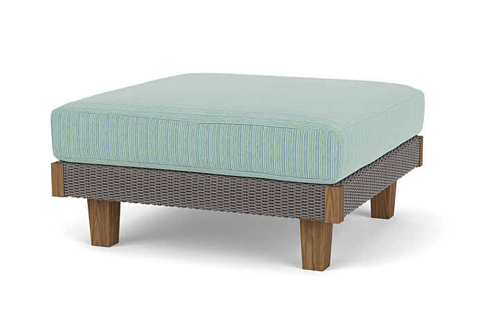Lloyd Flanders™ Catalina Ottoman  - Pewter