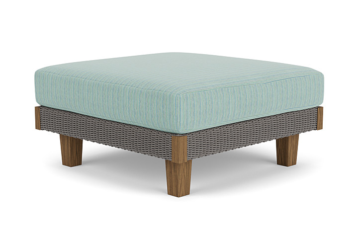 Lloyd Flanders™ Catalina Ottoman  - Pewter