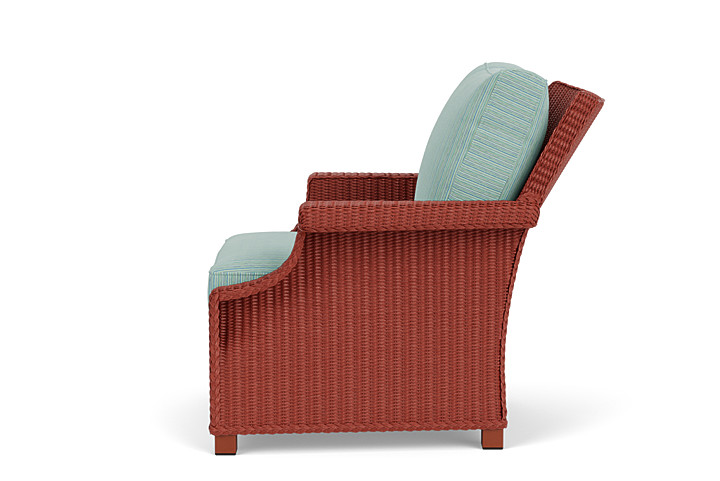Lloyd Flanders™ Hamptons Lounge Chair - Terracotta