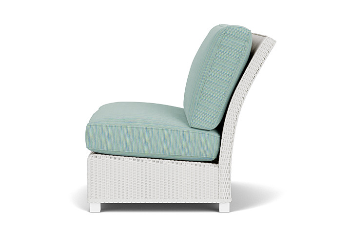 Lloyd Flanders™ Hamptons Armless Sectional - Matte White