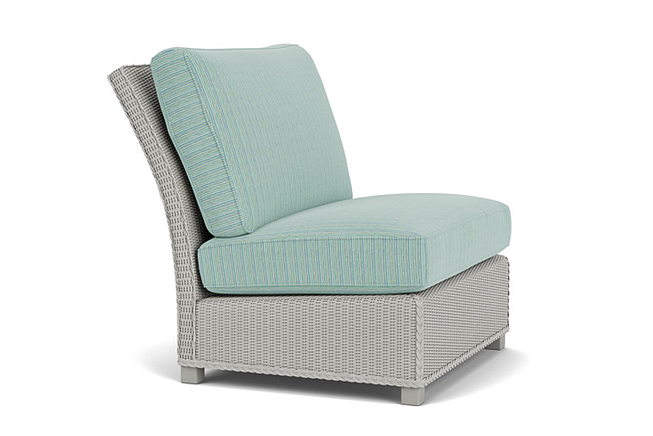 Lloyd Flanders™ Hamptons Armless Sectional - Platinum
