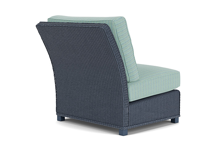 Lloyd Flanders™ Hamptons Armless Sectional - Denim Blue